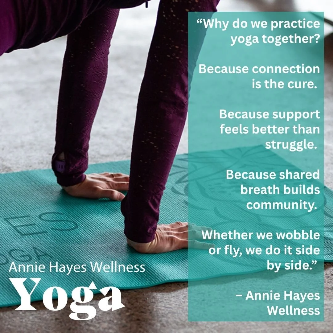 UPDATE: Yoga cancelled 12/15

See you on the mat tomorrow! Don&rsquo;t forget your water bottle + donation for HFC 💙. 
HFC is teaming up with @anniehayeswellness  for weekly donation-based yoga in Minneapolis! Participate by joining the yoga class, 