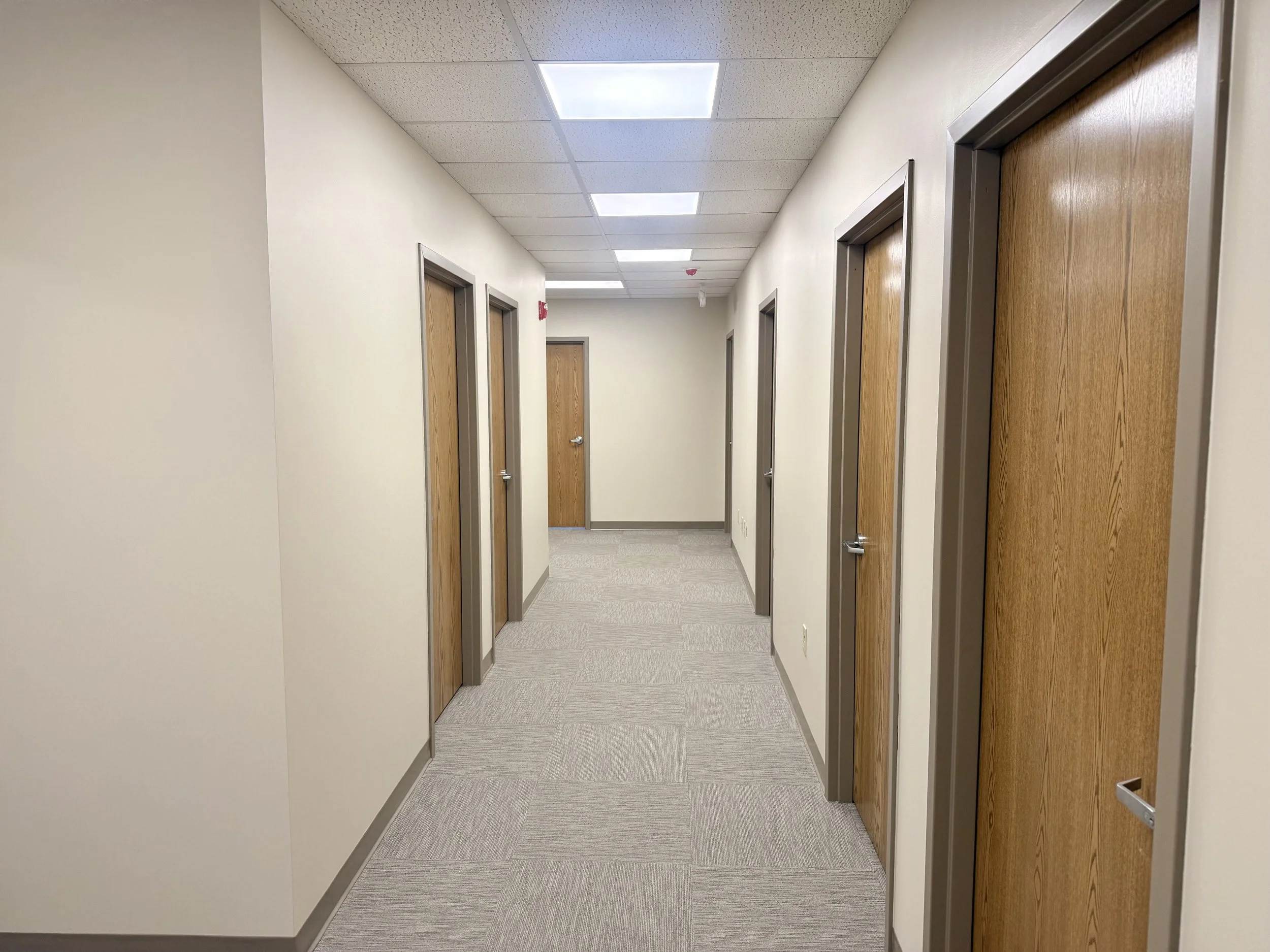 The new main hallway