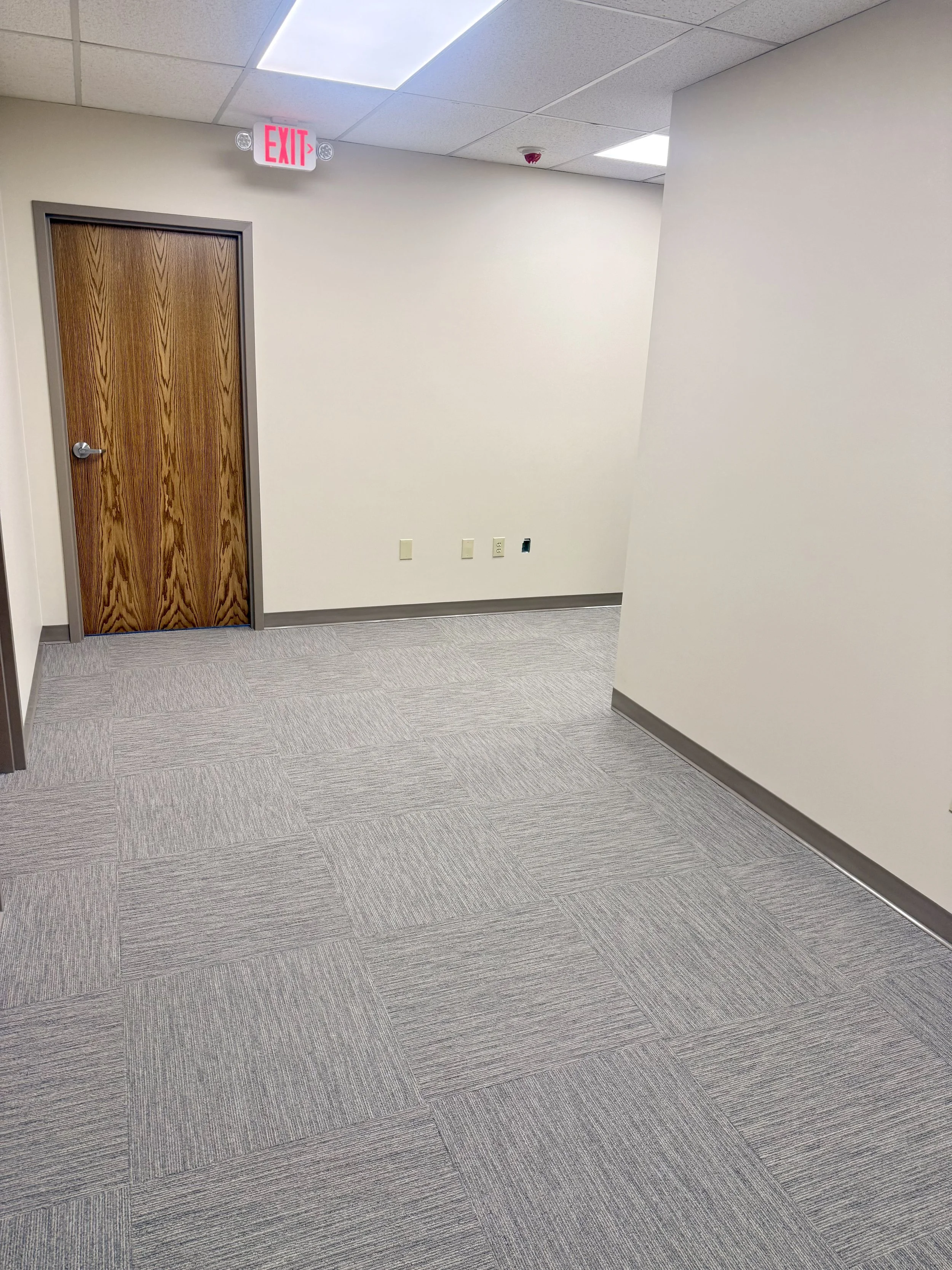 The new back hallway.