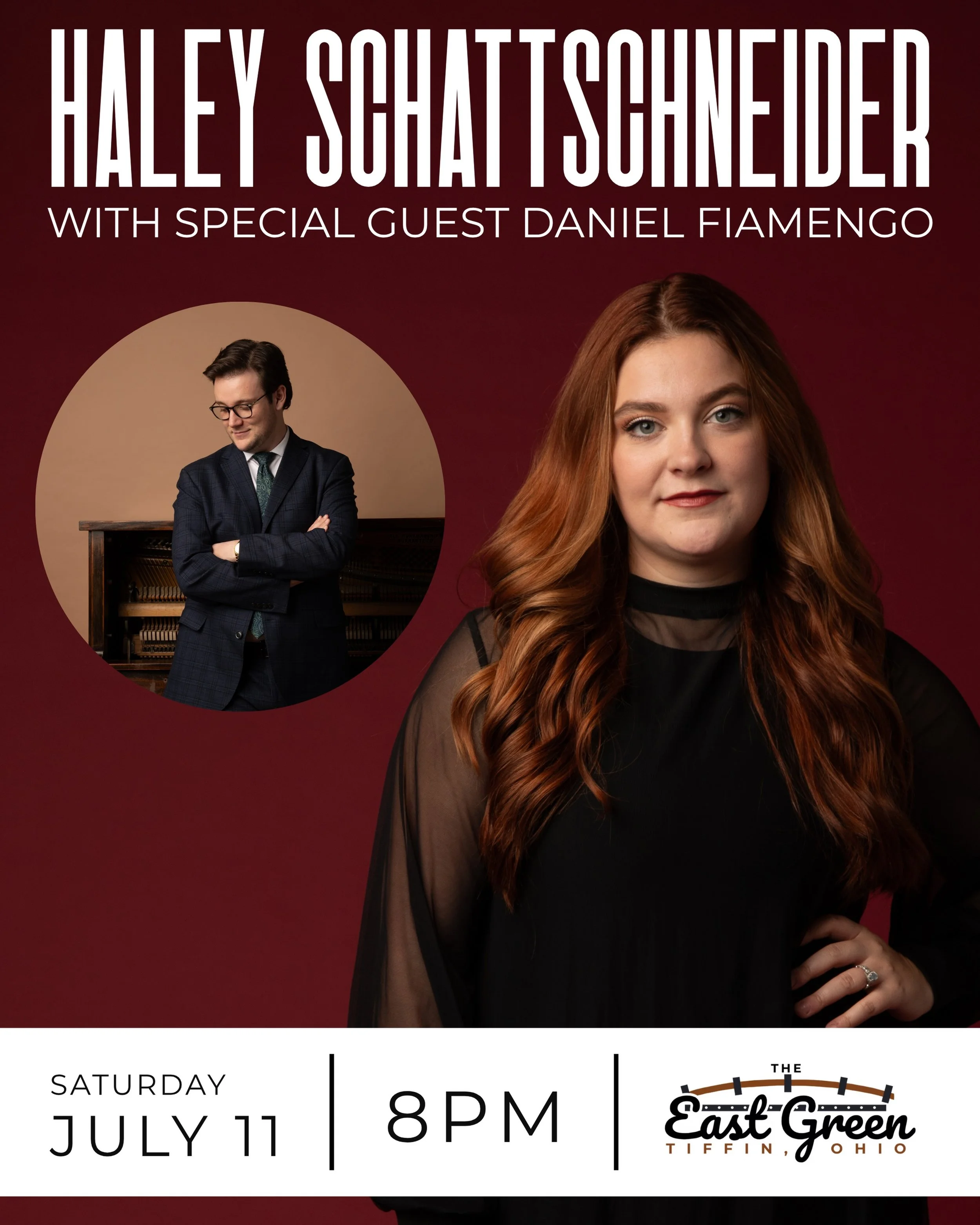 TIFFIN, OHIO! 🎶 Free, outdoor show. 

July 11 at 8pm
Frost-Kalnow Amphitheater on the East Green
155 E Market St
Tiffin, OH 44883

So excited to be bringing my band from Nashville to Tiffin this summer! I hope you&rsquo;ll join us!

Sponsored by The