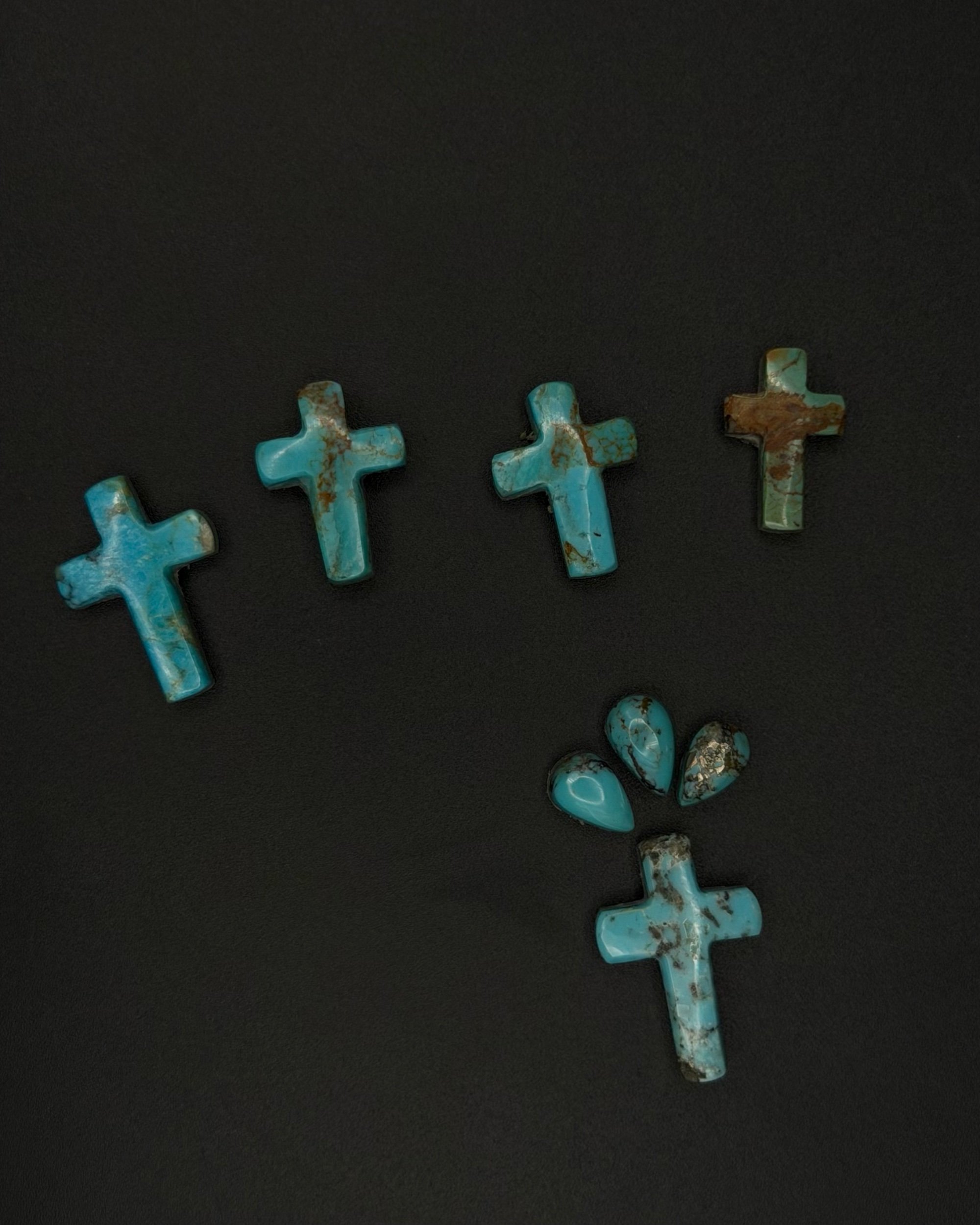 Turquoise Crosses
