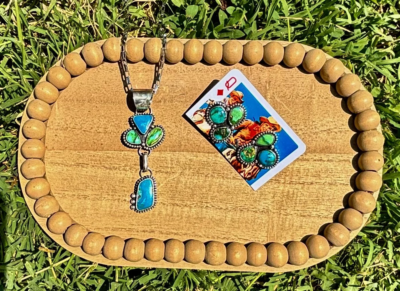 Kingman & Sonoran Pendant & Earring Set