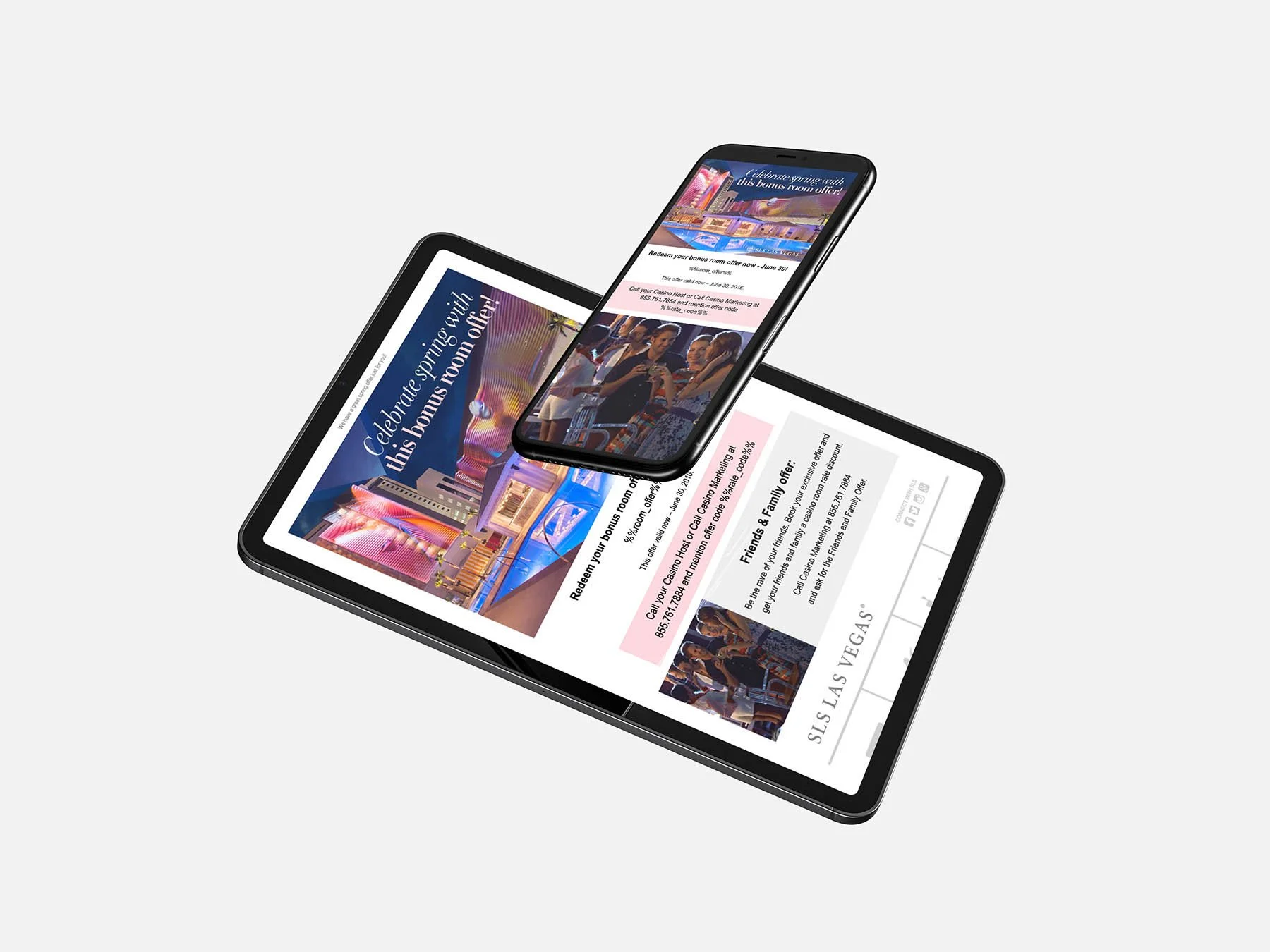 SLS Hotel Casino Email Template