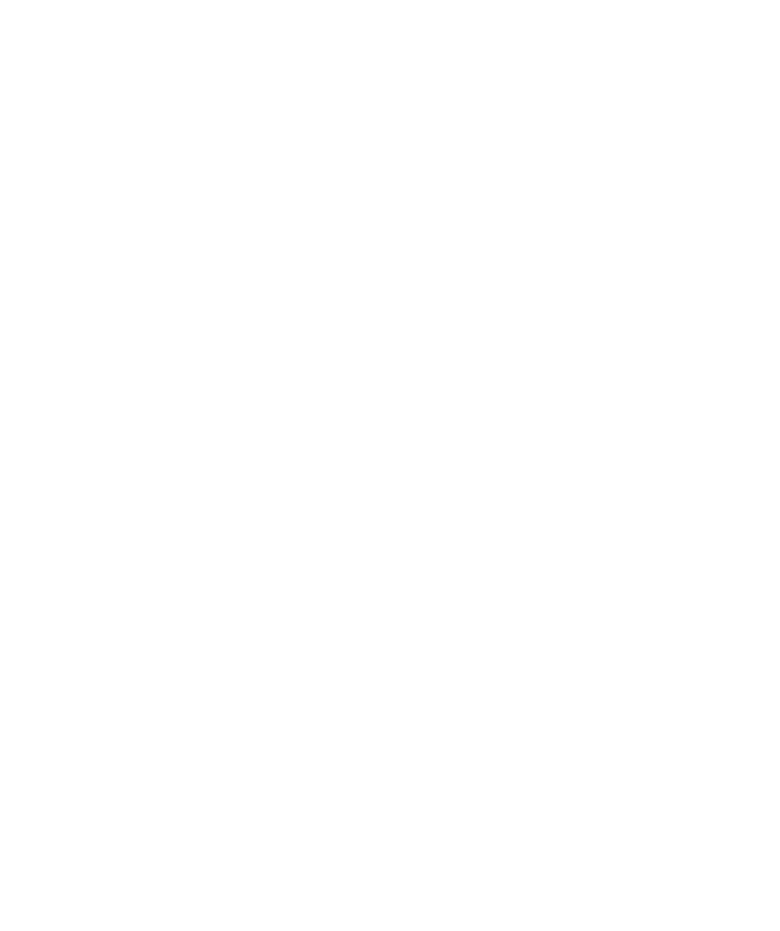 Outline drawing of two cherries with hearts on each, attached to a stem with two leaves, on a black background.