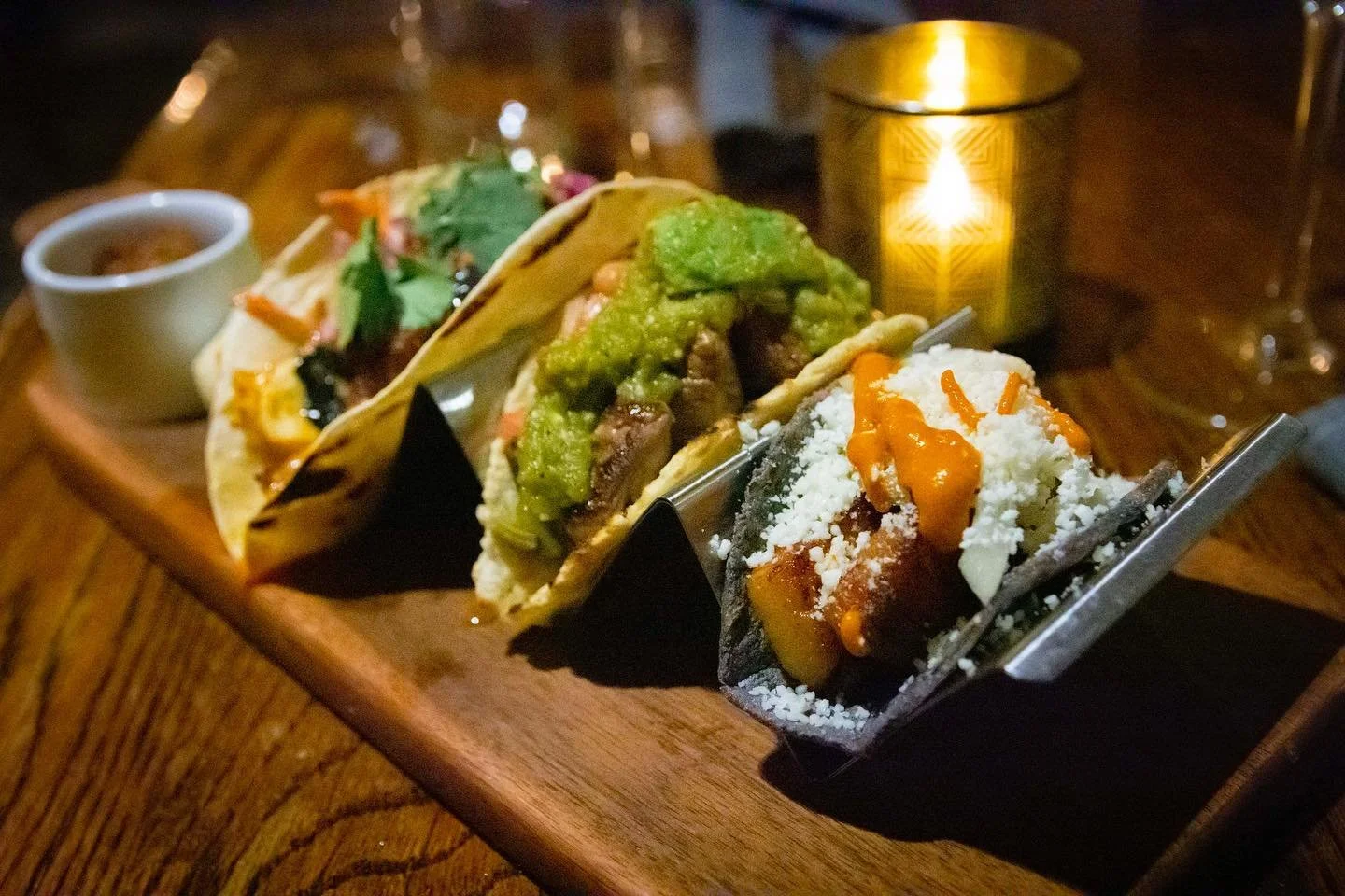 Thank you @elevagetampa for beautifully incorporating our masa into #TampaBayTacoWeek 🌮@chef.andreapaulino and her team features 3 unique and delicious tacos now thru April 28th! 
-
-
💙 blue masa features pork belly carnitas, peanut and chipotle sa