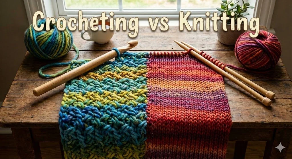 Crochet vs Knitting Learning Curve: Which Is Easier for Beginners? (A Realistic, No-Fluff Guide)