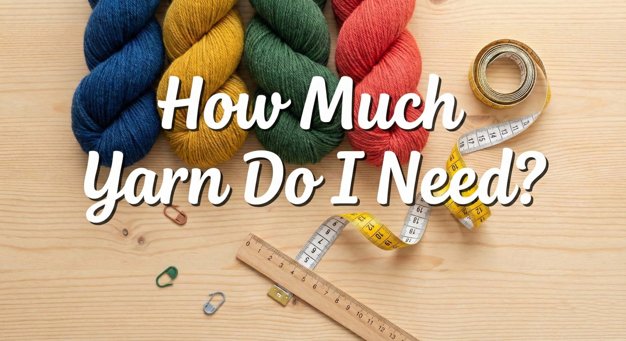 How Much Yarn Do I Need? A Yarn Yardage &amp; Skein Calculator for Blankets, Sweaters, Hats + More 🧶📏