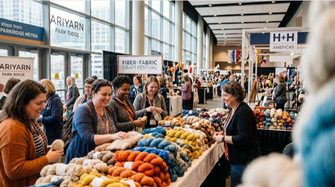A Maker’s Guide to Rosemont: Navigating the 2026 Fiber+Fabric Craft Festival &amp; h+h americas