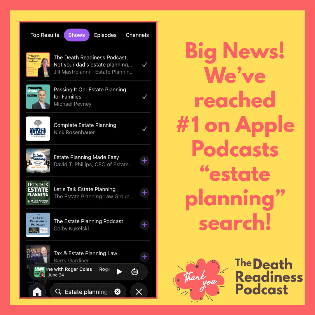Thank You for Helping Make Estate Planning More Accessible