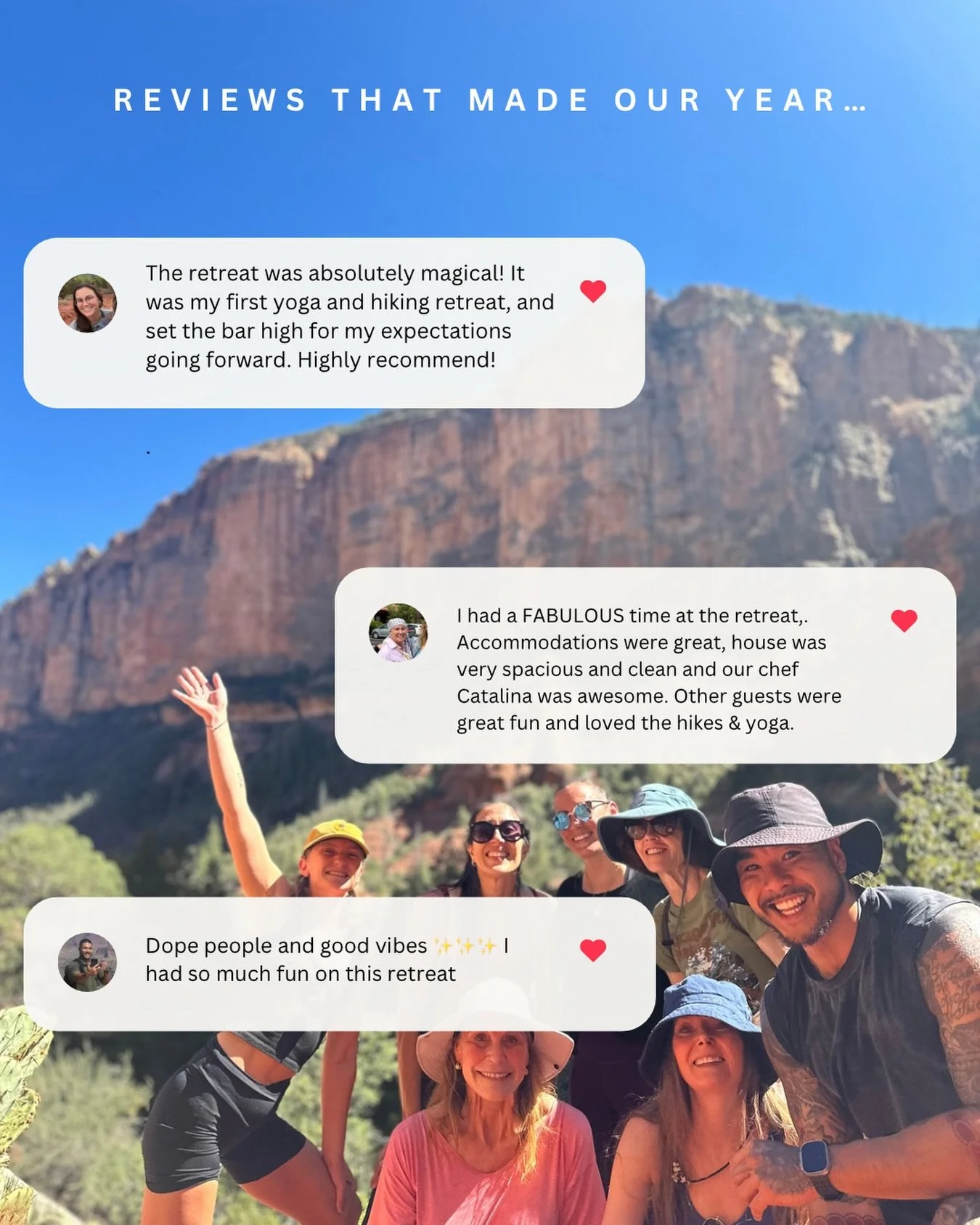 Reviews that made our year 🤍

I don&rsquo;t take it lightly when someone trusts us with their time, money, and energy &mdash; so reading these meant everything.

If you&rsquo;ve been craving a reset that actually feels like a reset &mdash; daily yog