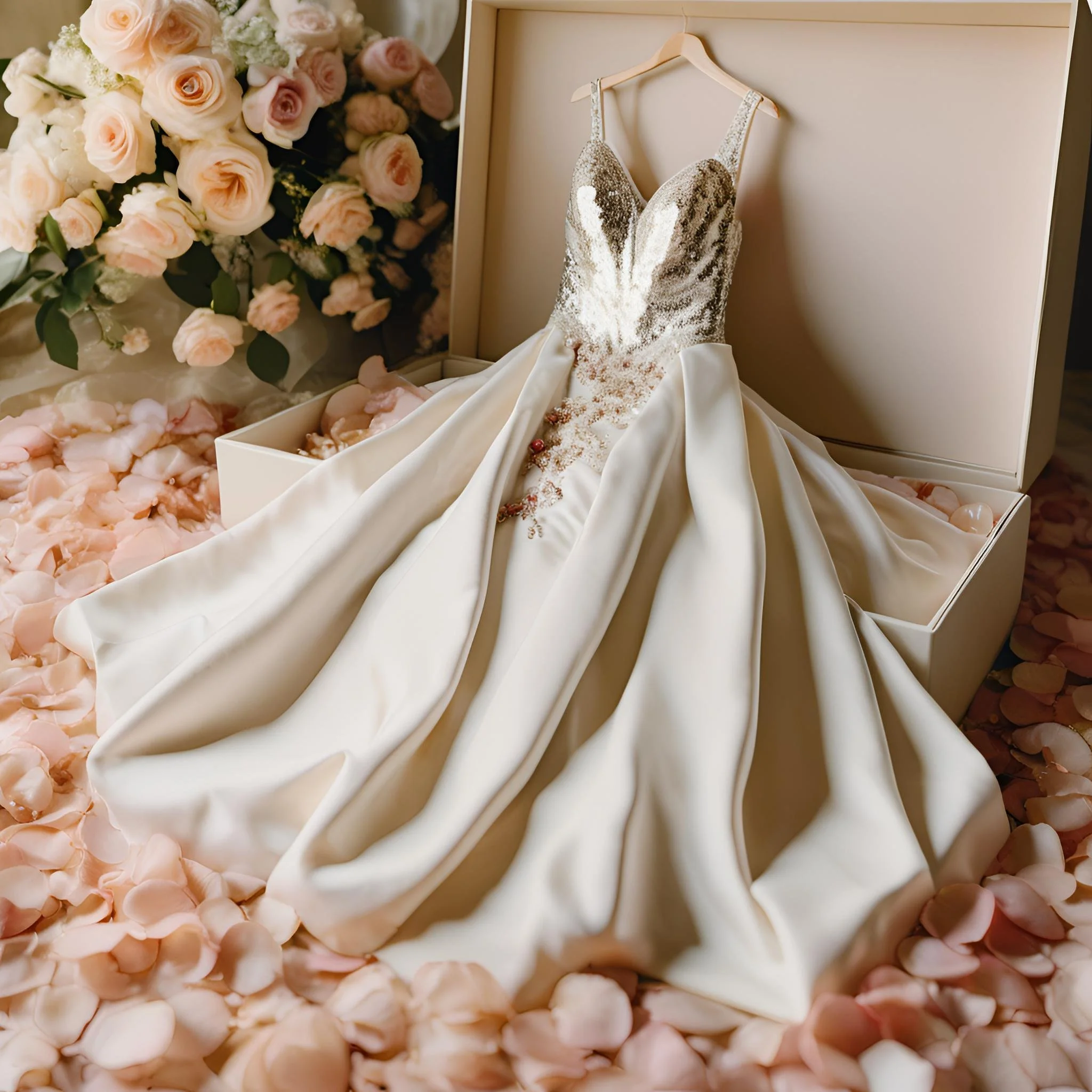 Premium Boxed Wedding Dress