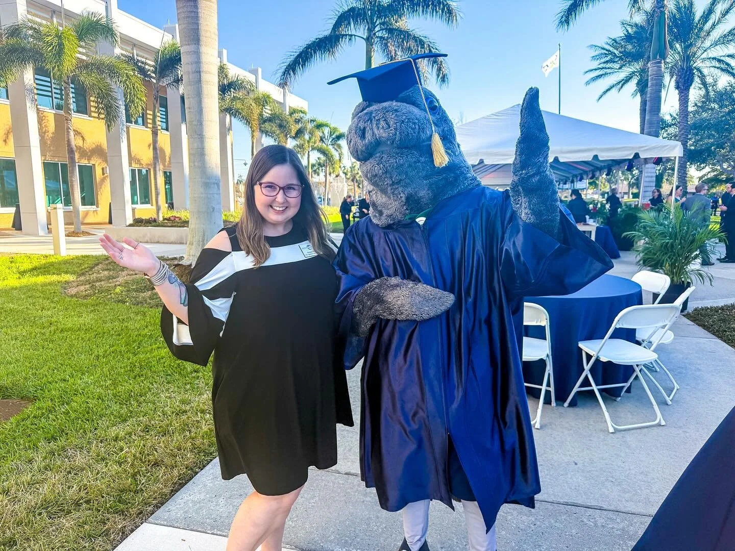 When I say Maverick, you say Manatee! MAVERICK **MANATEE**! 

The State College of Florida (@scfnow) All-College Day was an astounding success. As a proud SCF alumnus, I am grateful for the opportunity to continue working at the college Tutoring Cent