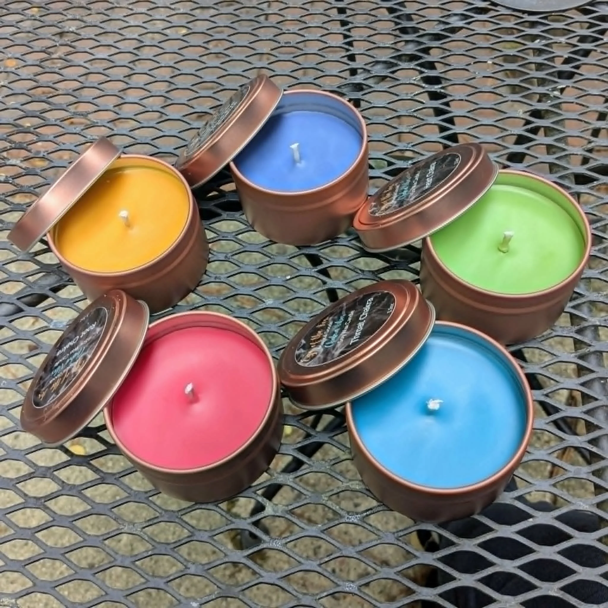 Chakra Essential Oil Candles - Coconut Wax Blend