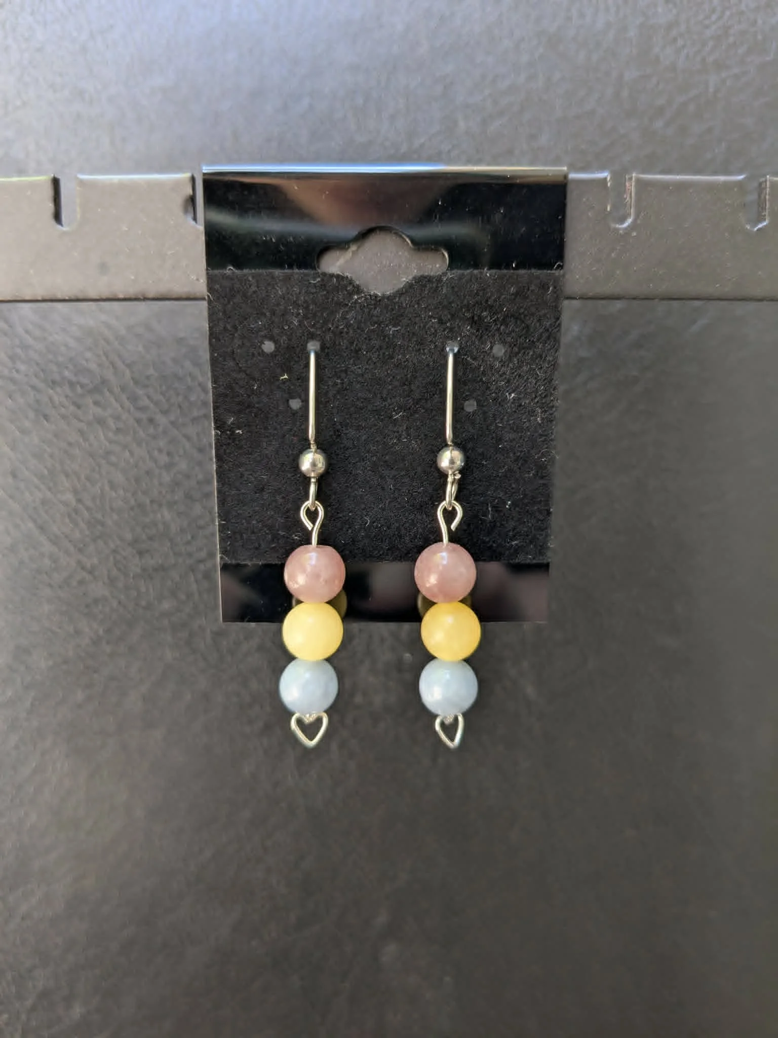 LGBTQ Pride Gemstone Earrings