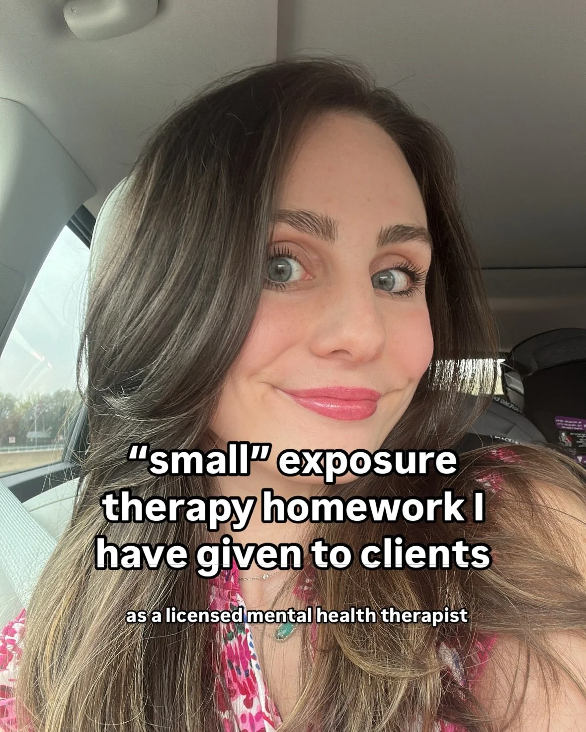 what counts as exposure?
it depends on YOU! 

exposure isn&rsquo;t always about doing the scariest thing. sometimes it&rsquo;s smiling at someone in the hallway when you&rsquo;d usually look away. or saying &ldquo;hi&rdquo; to your barista instead of