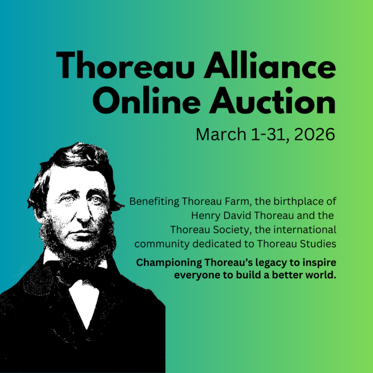 Thoreau Alliance Online Auction 2026