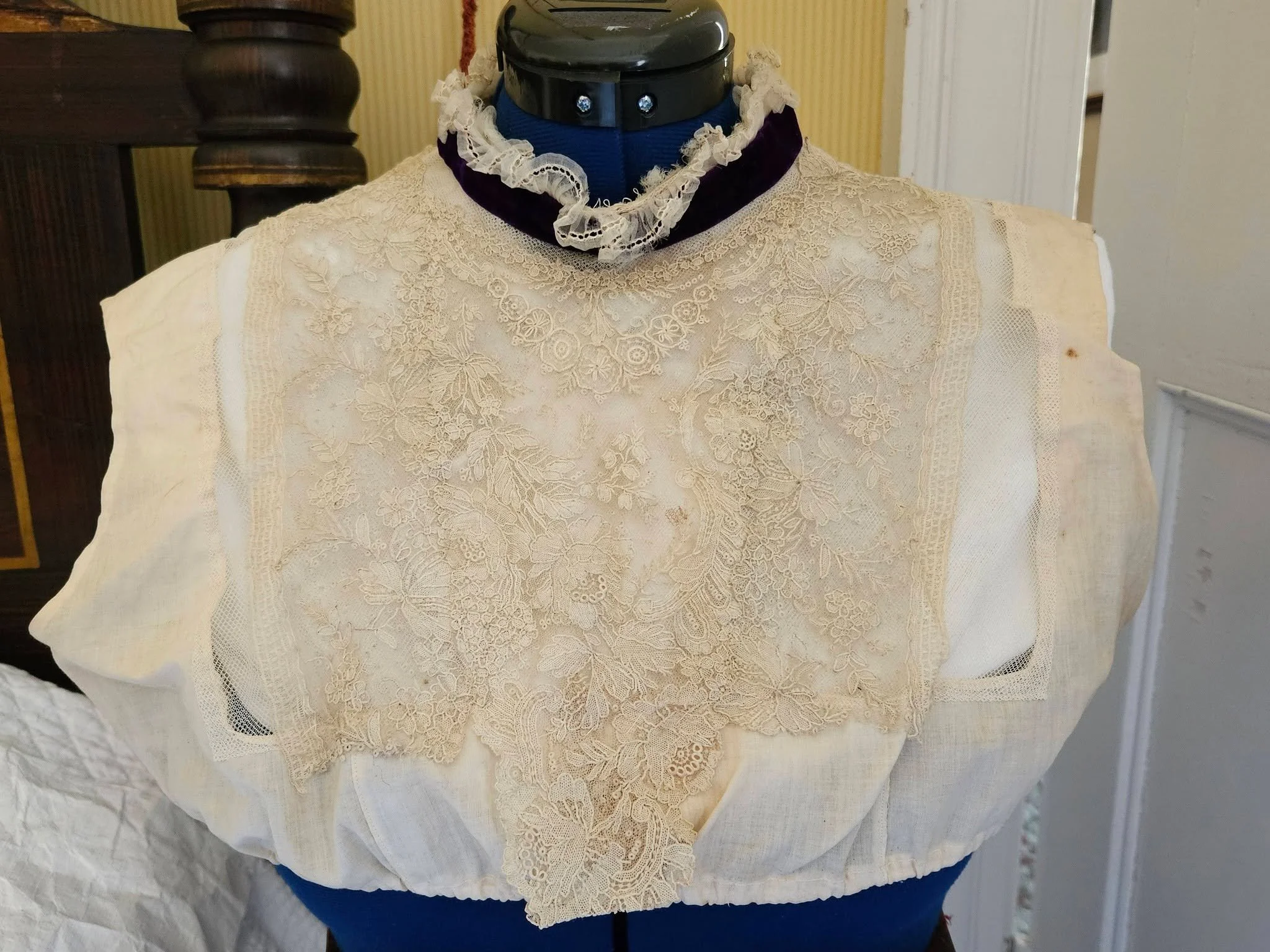 Edith's lace chemisette