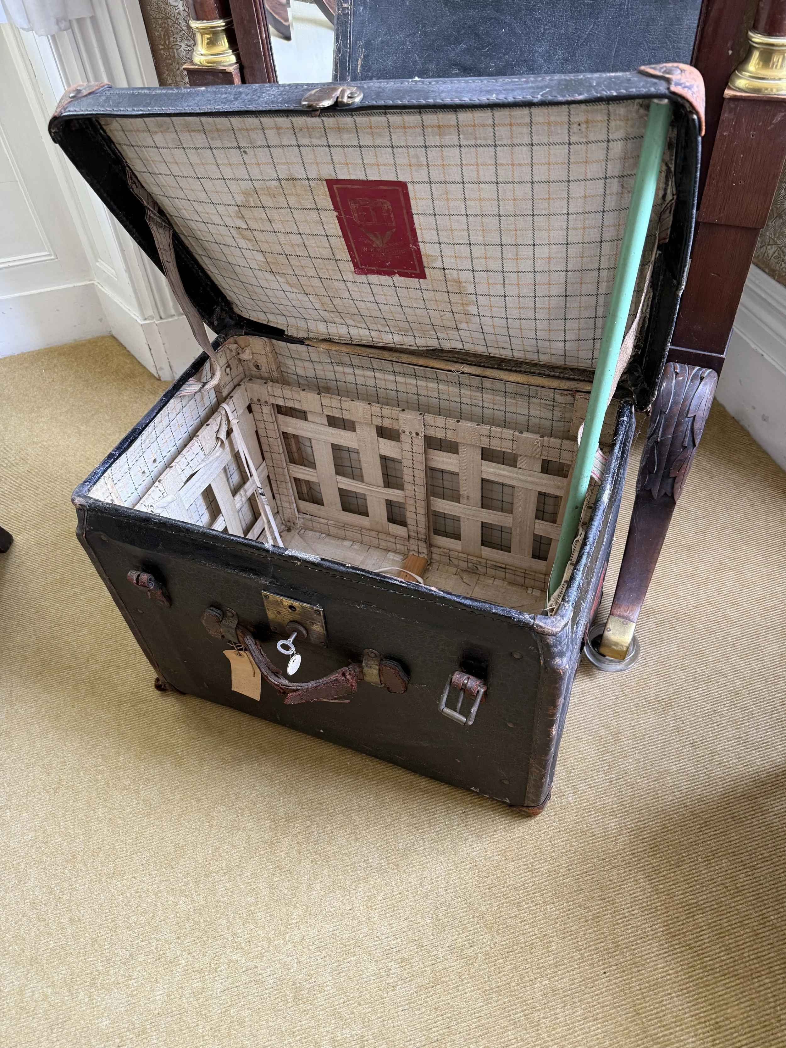 Ellen’s traveling trunk