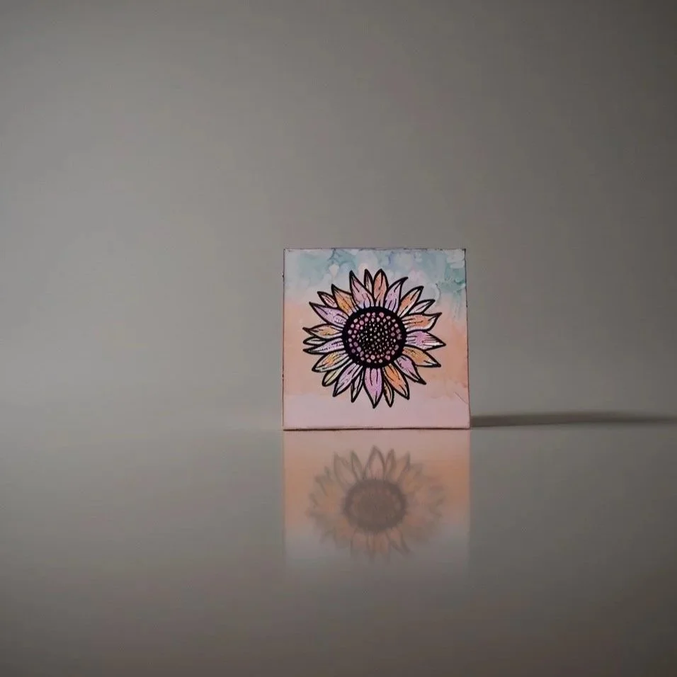 Sunflower tile