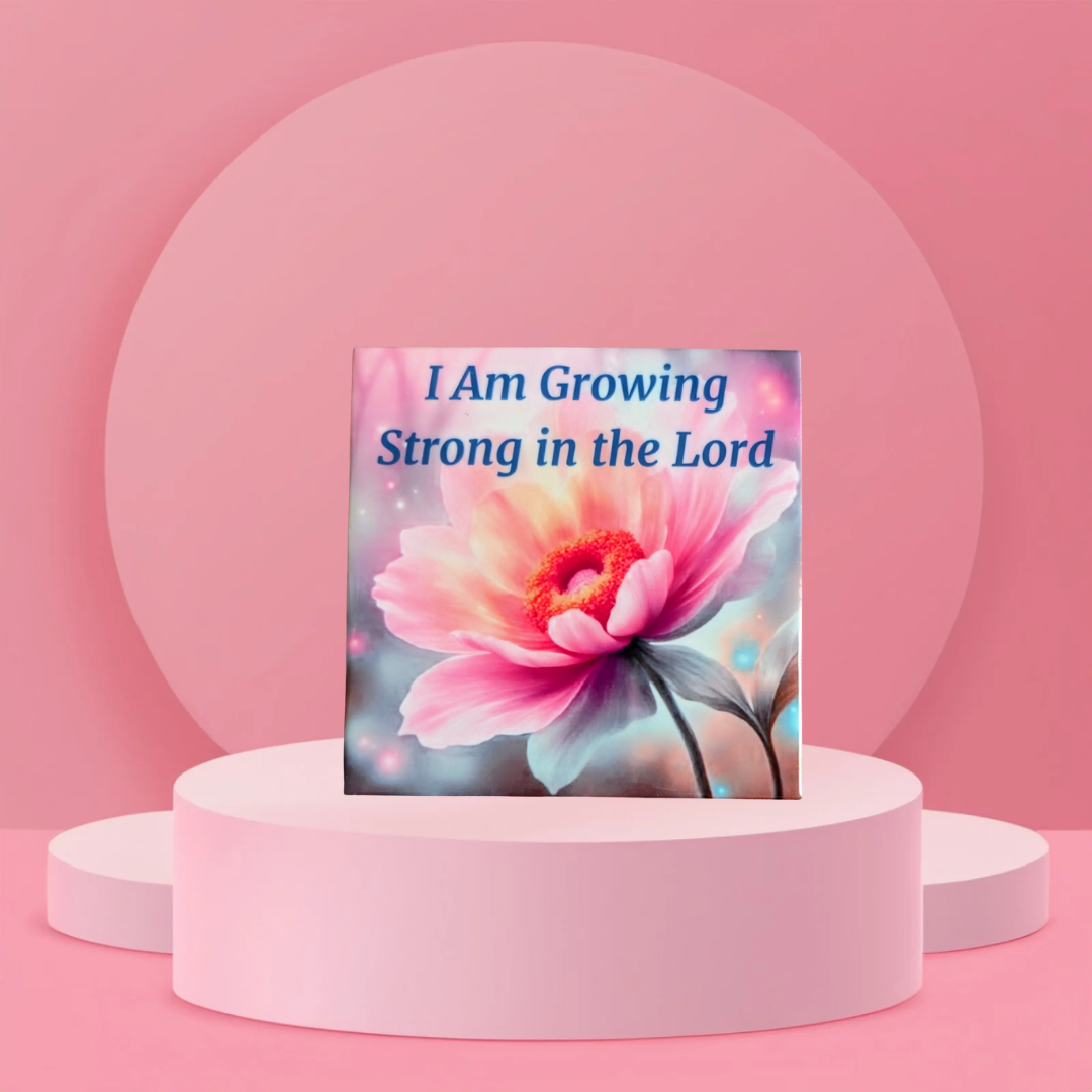 Strong in the lord tile