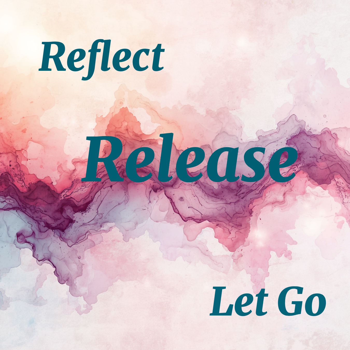 Reflect Release & Let Go Ceramic Tile