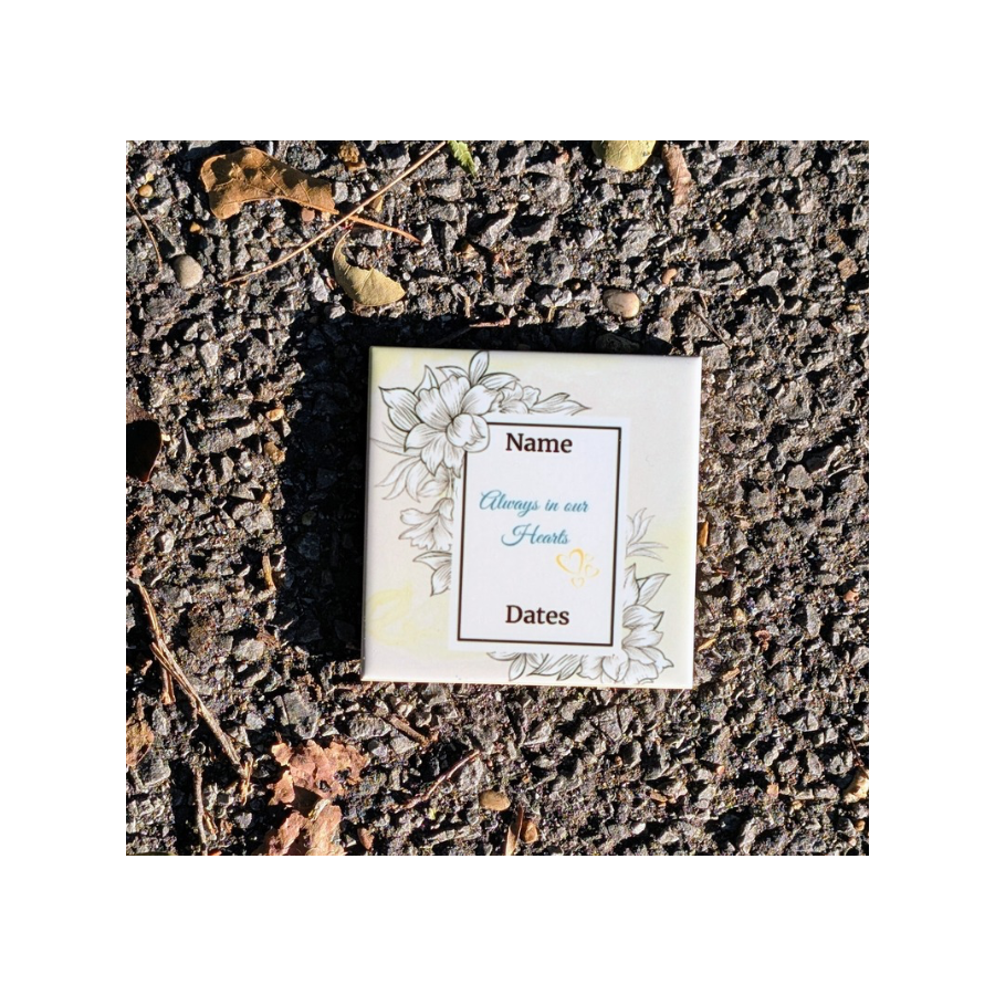 In our hearts ceramic tile