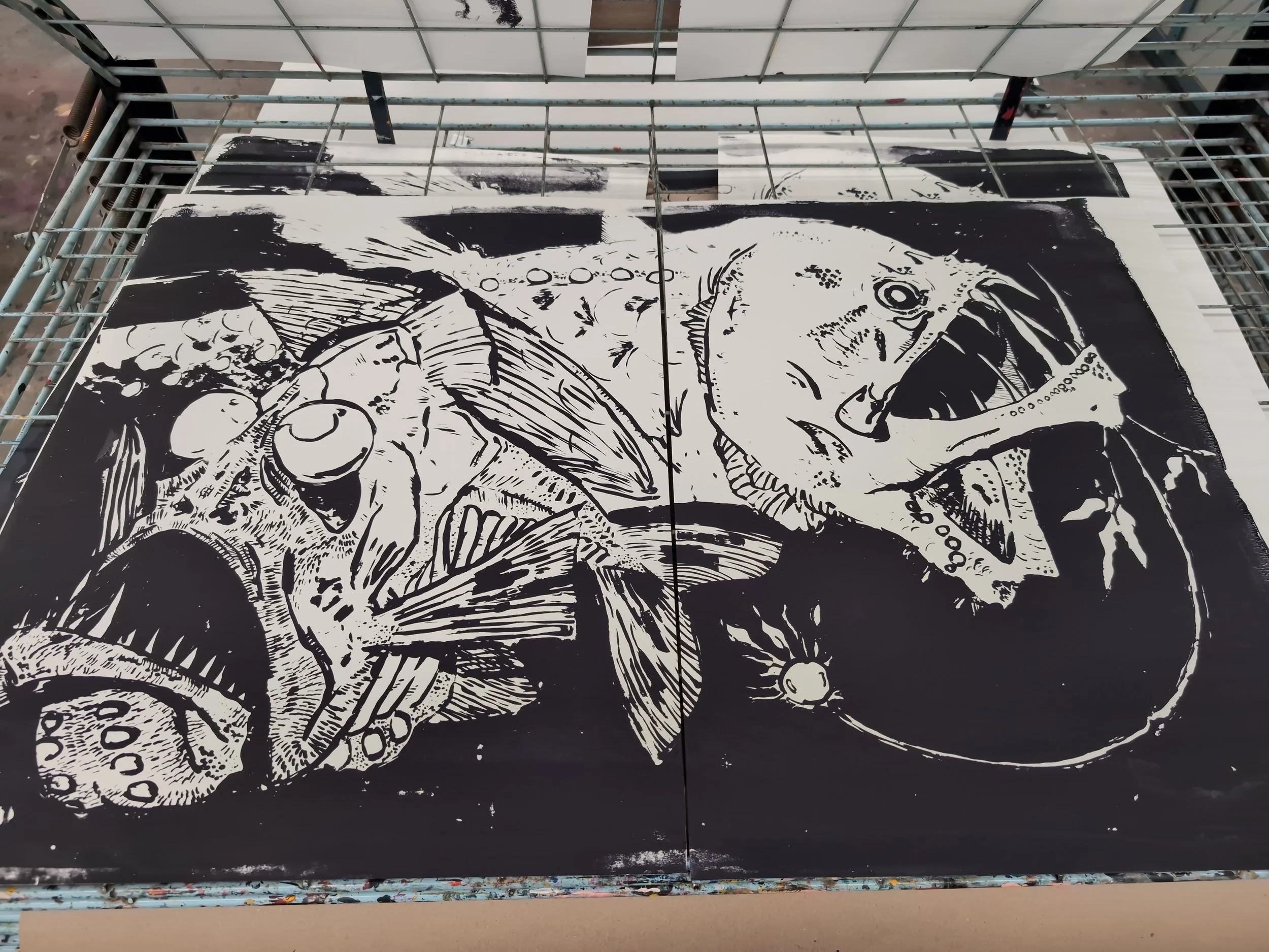 screenprinted copies