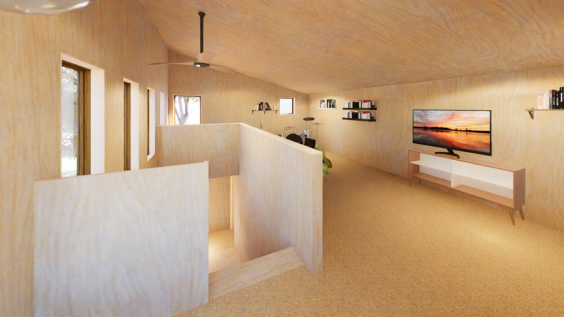 Interior Perspective View