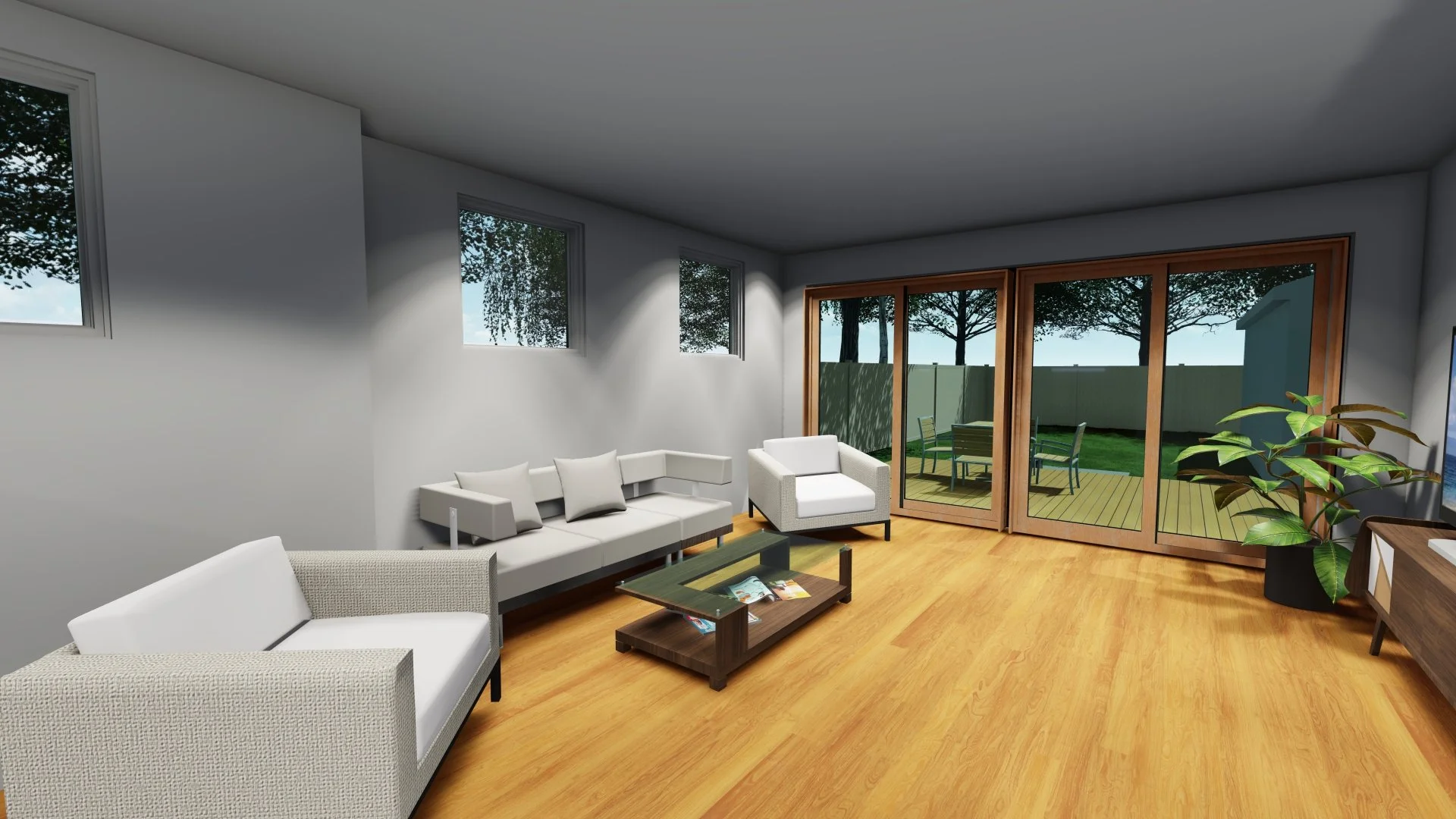 An image of The Float House.