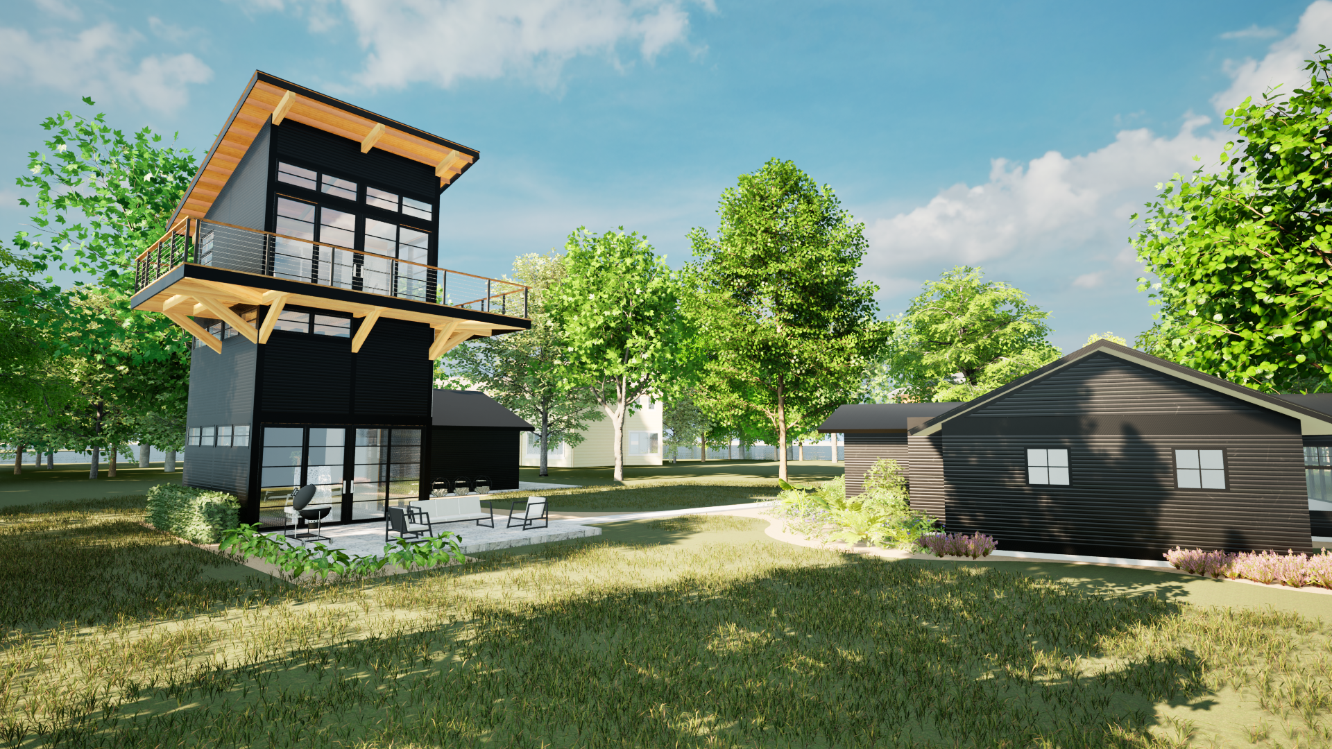 View of Tiny House Tower