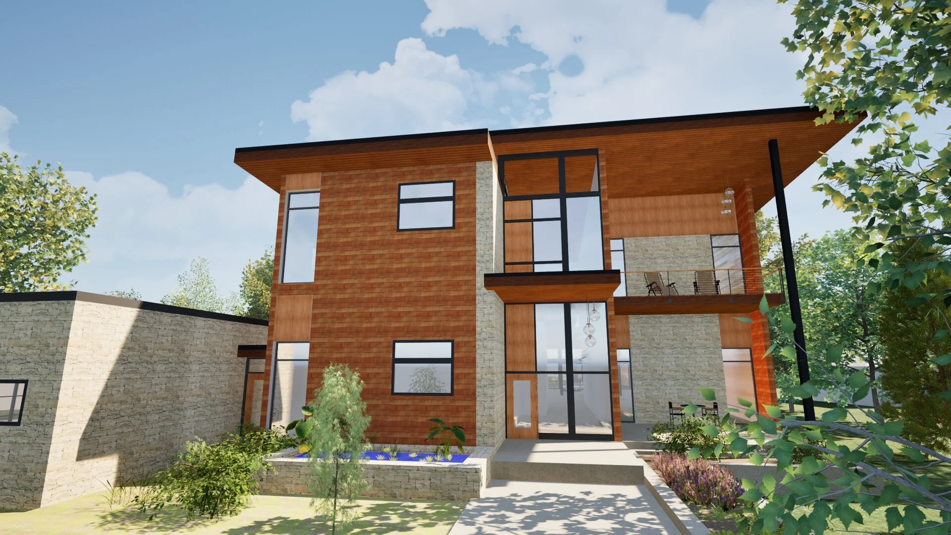 Exterior Perspective View