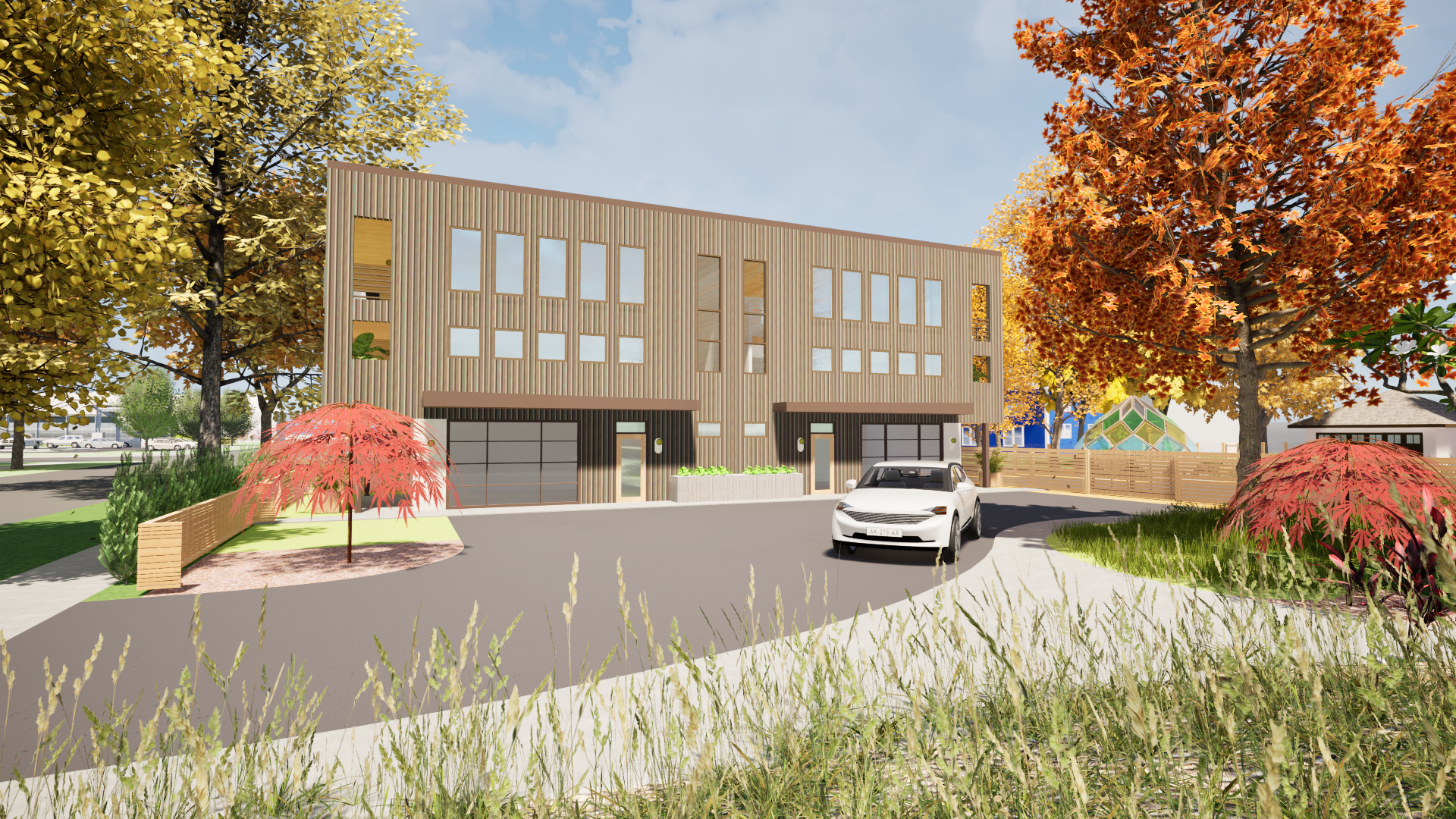 Exterior Perspective View