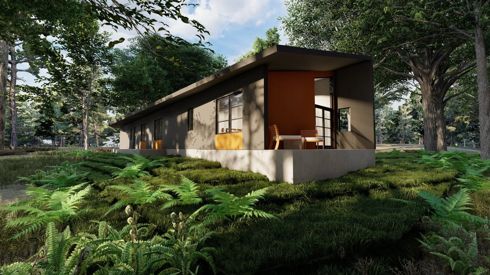 An image of The Float House.