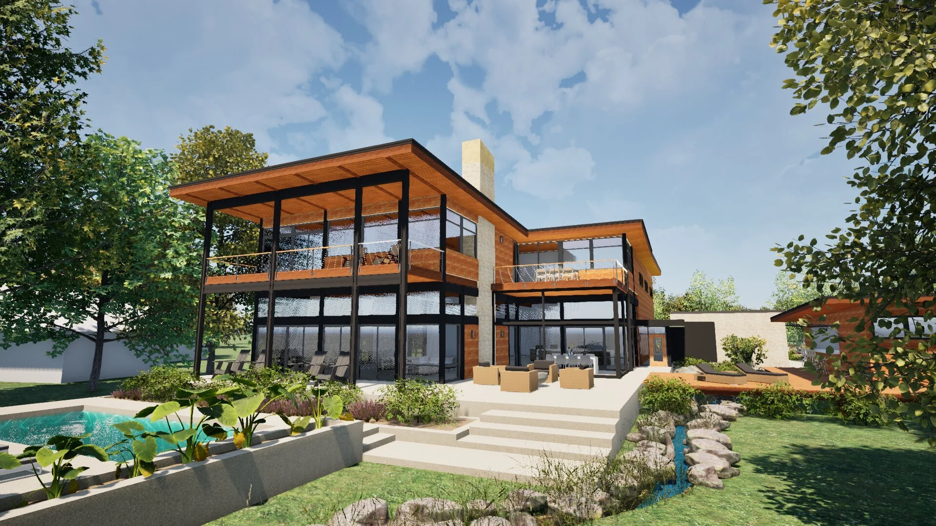 Exterior Perspective View