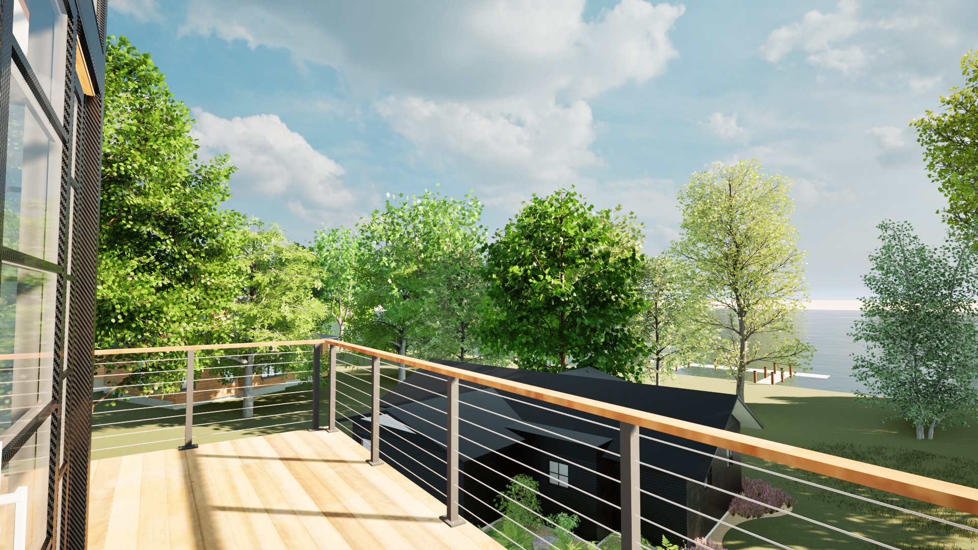 Third Floor Balcony View