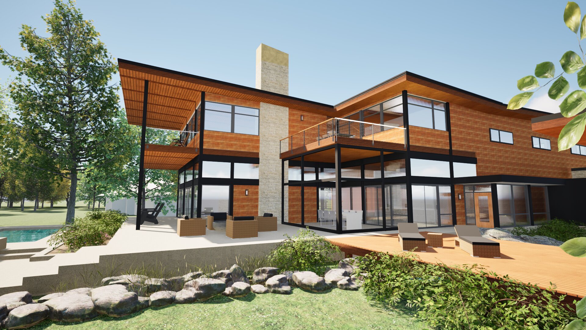 Exterior Perspective View