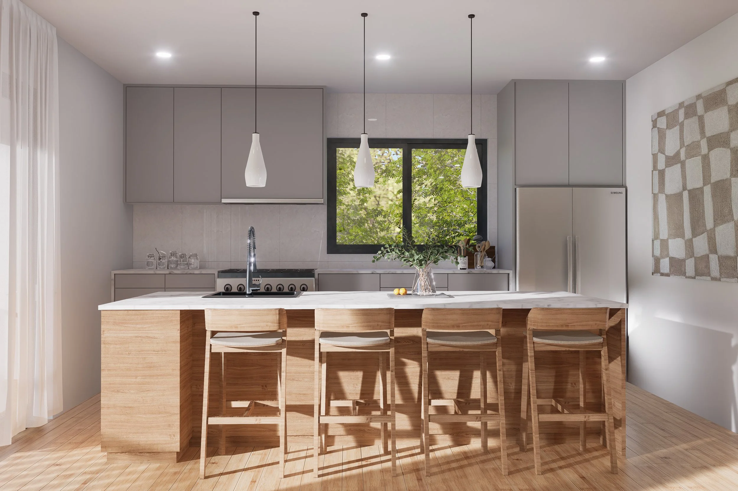 myoko luxury mountain loge kitchen 