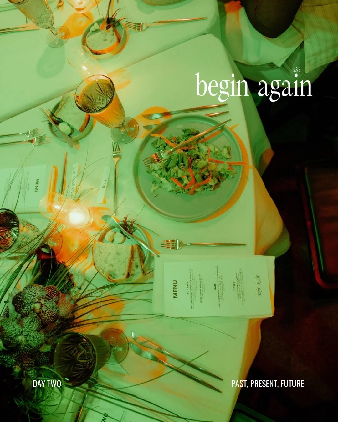 Return to community through conversation, reflection, and shared experience. We opened Day 2 of Begin Again 3 by honoring the past, present, and future partnerships behind Begin Again while highlighting the featured artists of PRIMARY &mdash; our fir