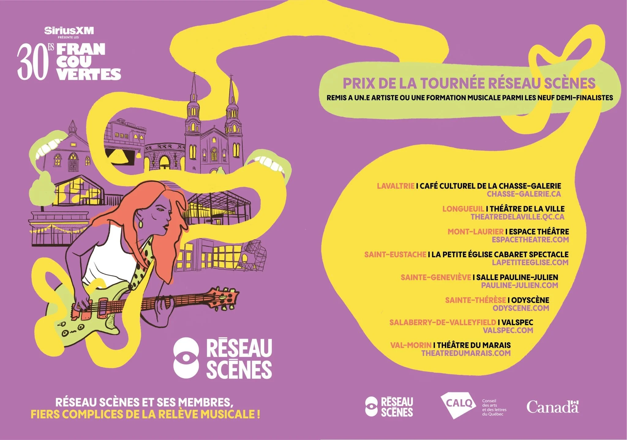 Prix de la Tournée Réseau Scènes x les Francouvertes