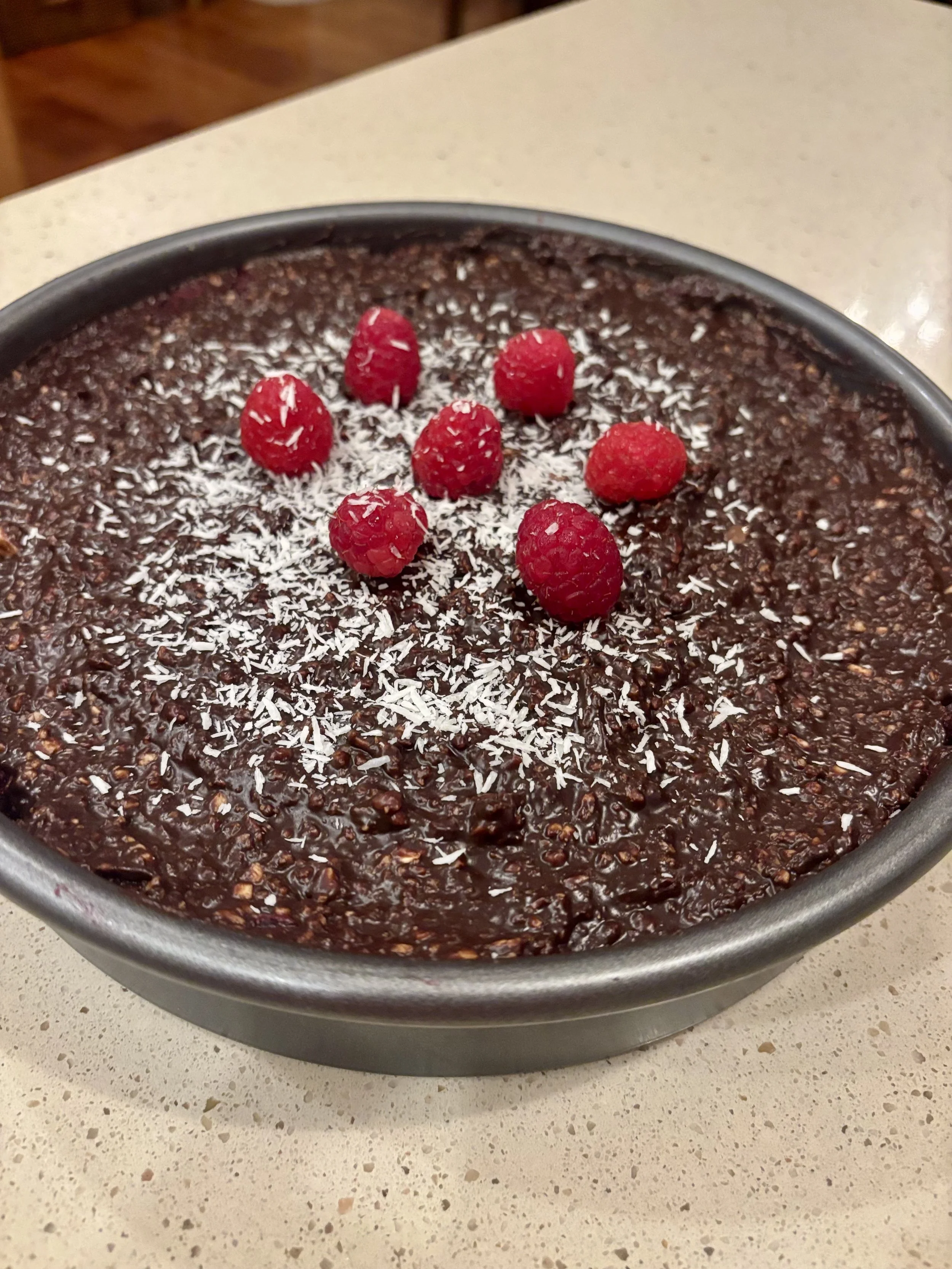 Chocolate Coconut Mud Cake