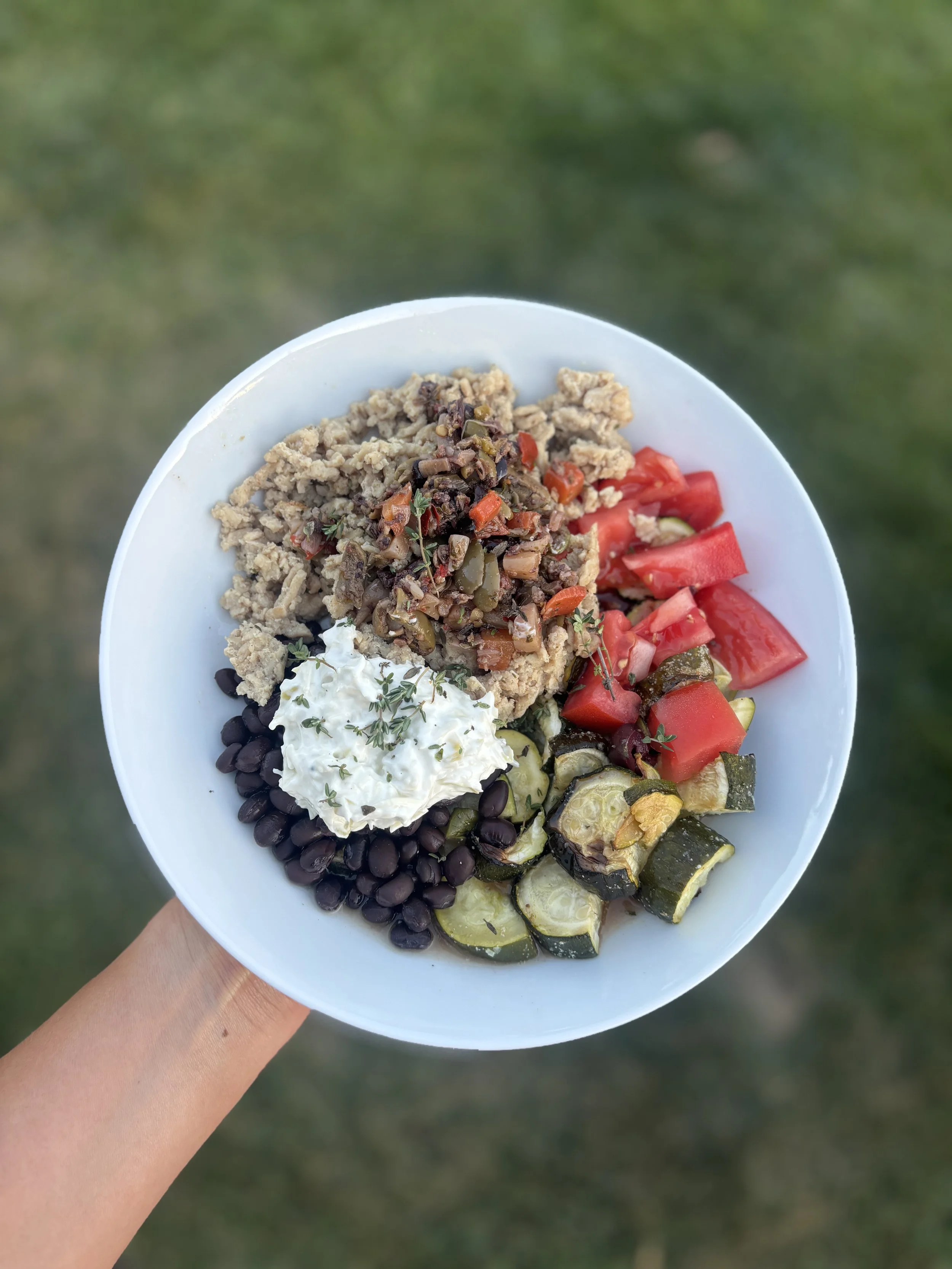 High Protein Greek Chicken Bowls