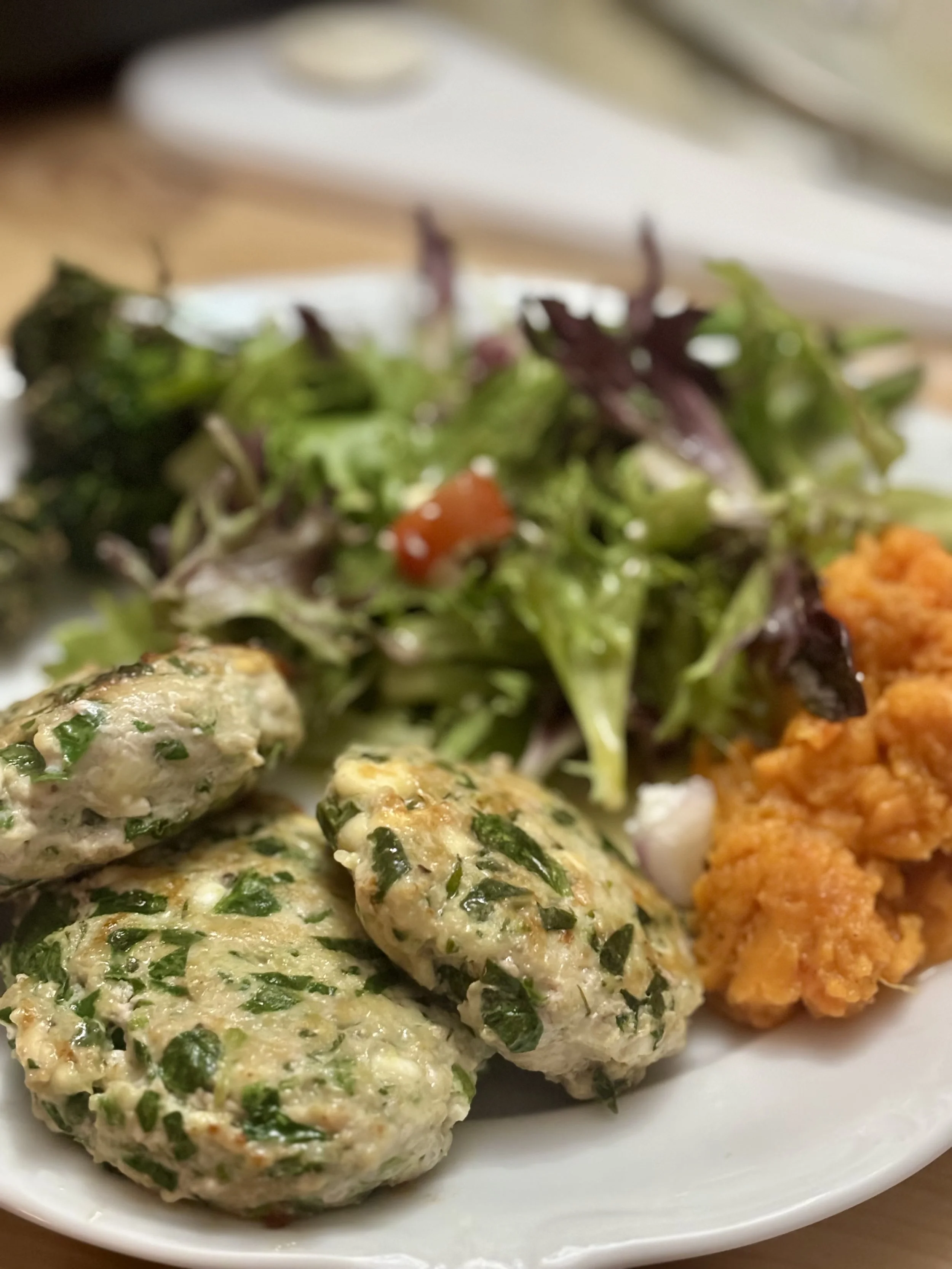 Spinach Feta Burgers