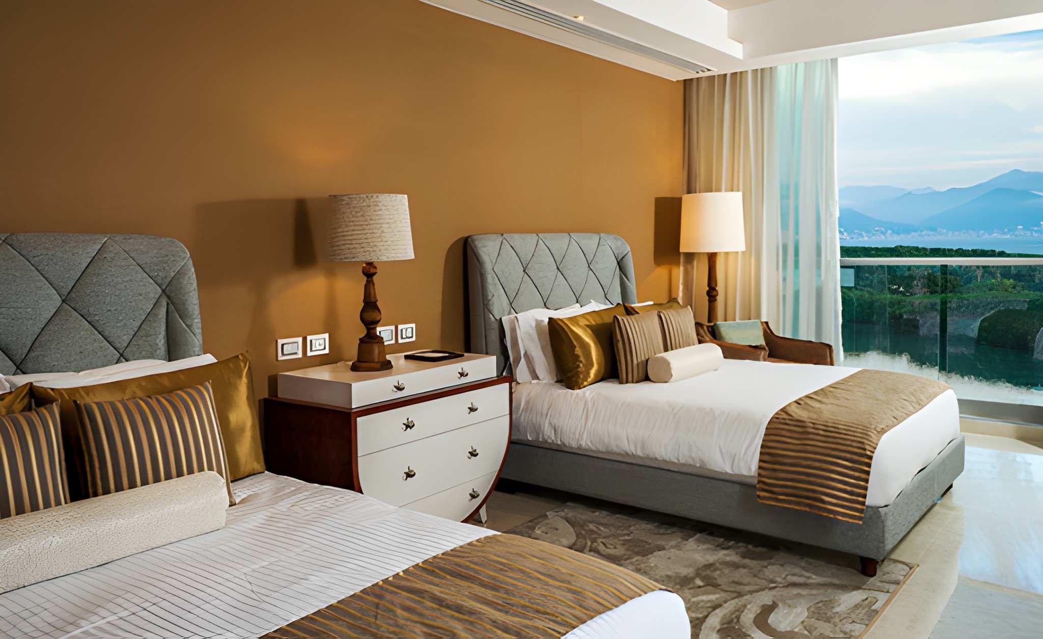 3 Bedroom Grand Luxxe Residence Loft - Nuevo Vallarta - Double Beds