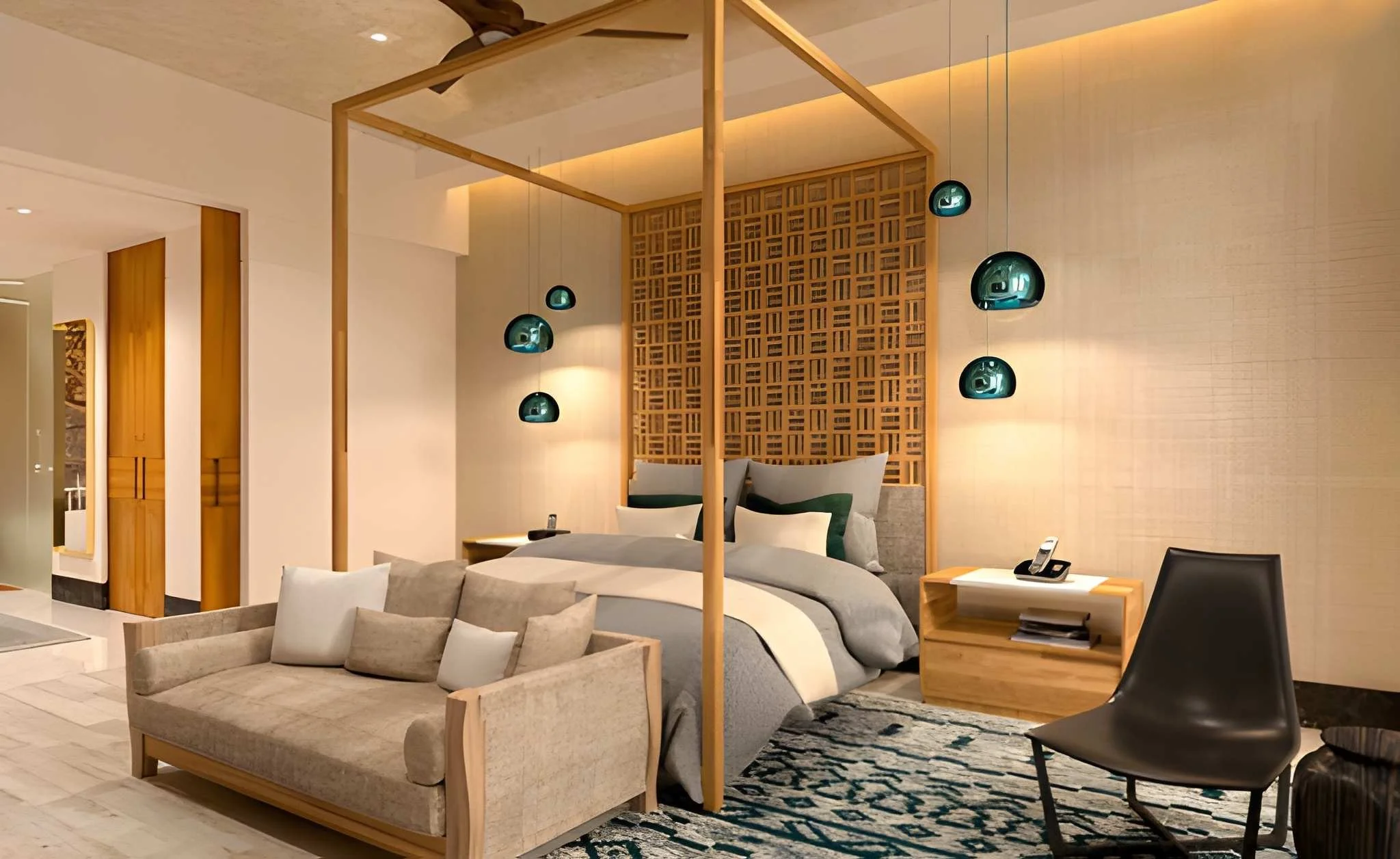 The Estates Two Bedroom - King Bedroom