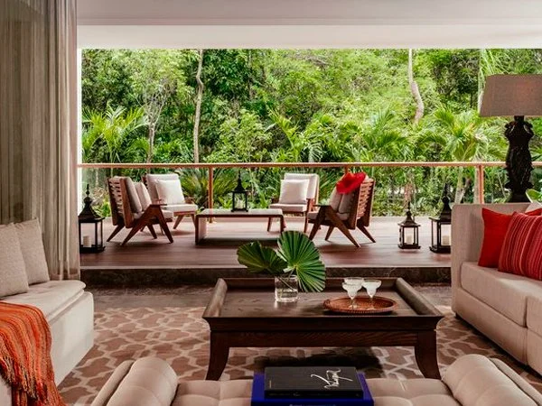 Four Bedroom Residence - Riviera Maya - Living Room