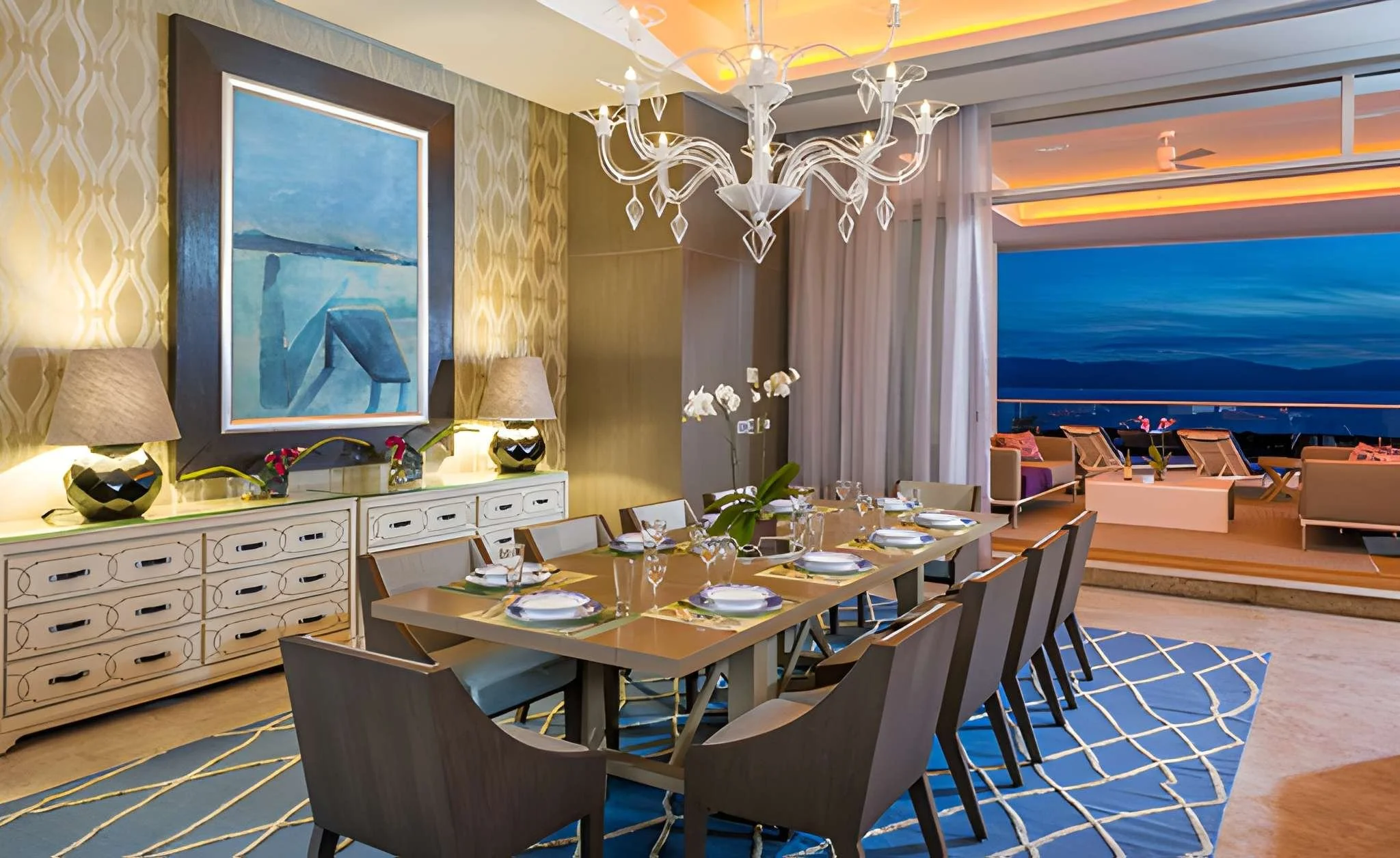 Four Bedroom Residence - Nuevo Vallarta - Dining Room