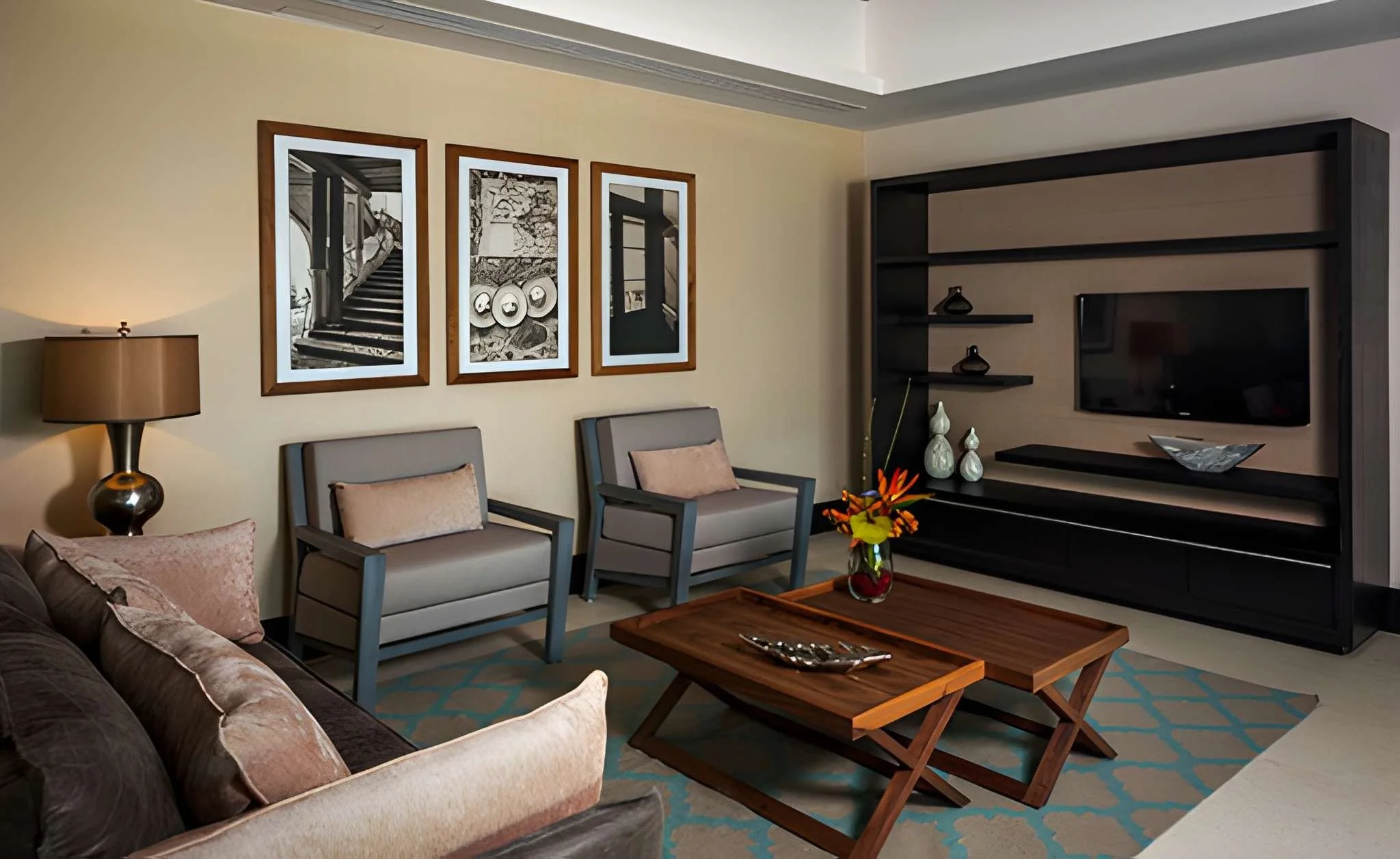 3 Bedroom Grand Luxxe Residence Loft - Nuevo Vallarta - Upstairs Living Room