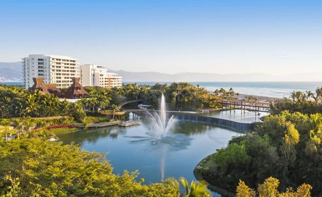 Nuevo Vallarta Vidanta fountain view