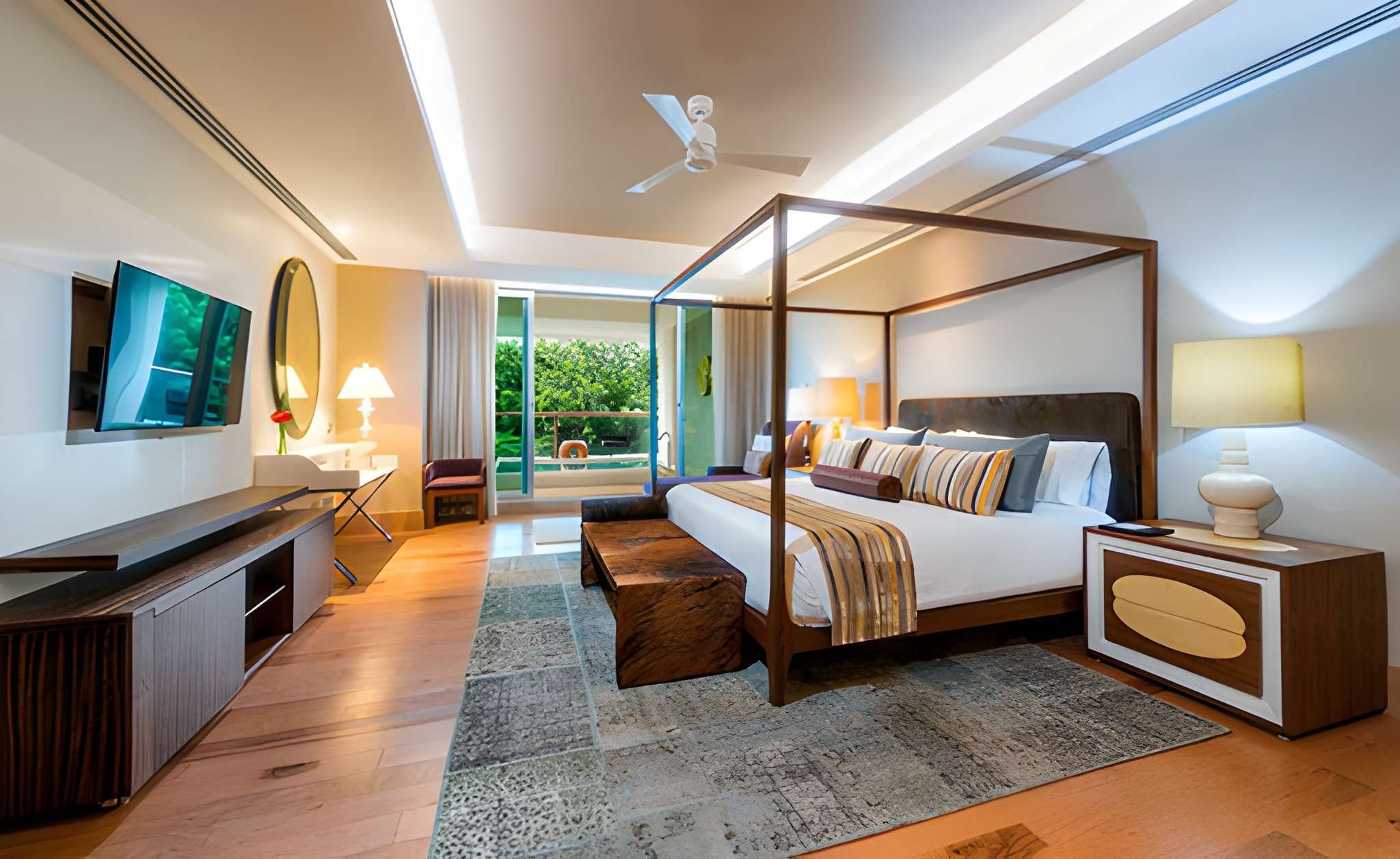 2 Bedroom Grand Luxxe Residence Loft - Riviera Maya - Master Bedroom