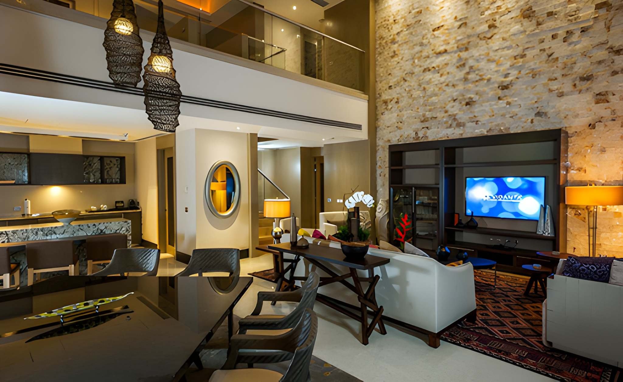 2 Bedroom Loft Residence - Nuevo Vallarta - Living Room